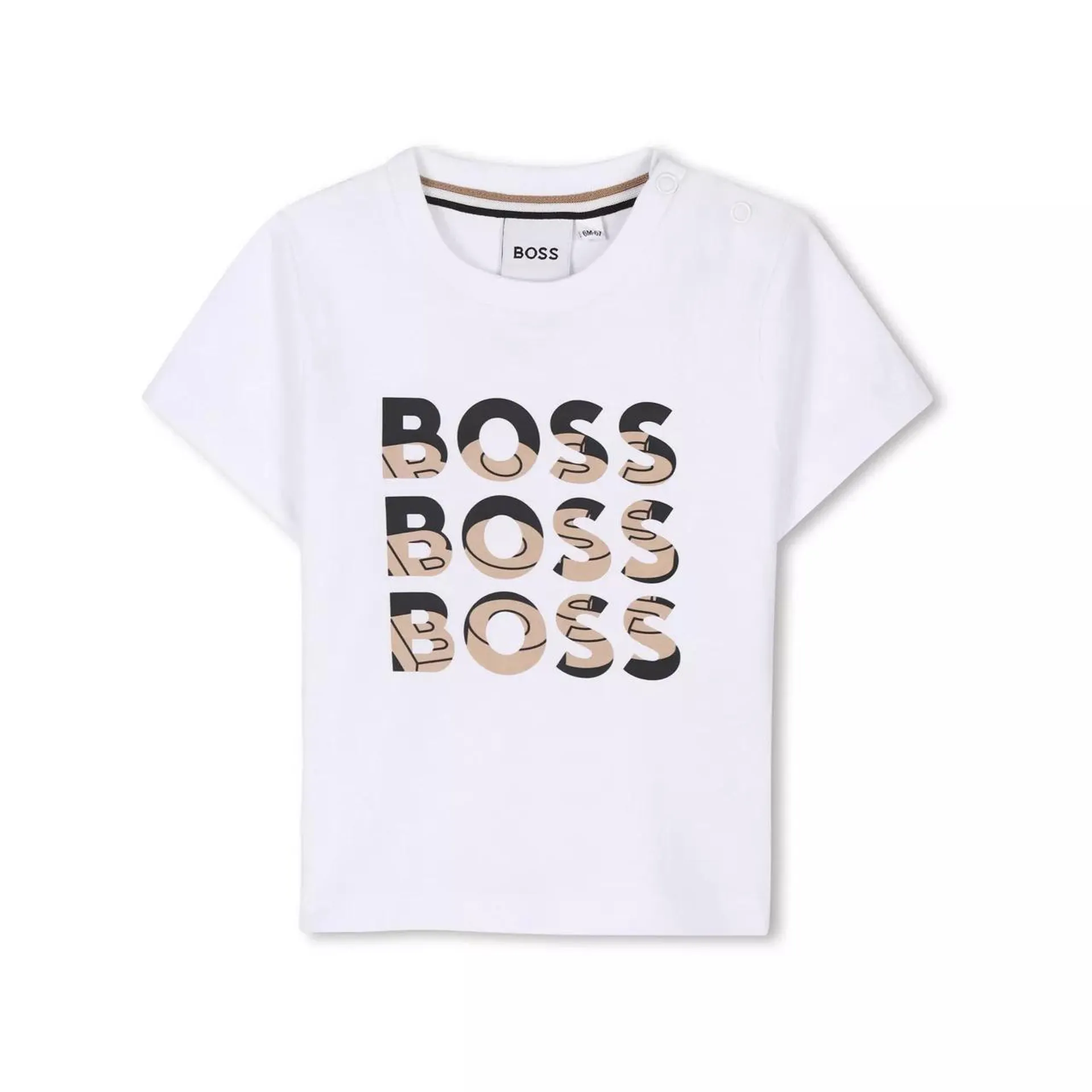 BOSS KIDS Triple Logo T-Shirt