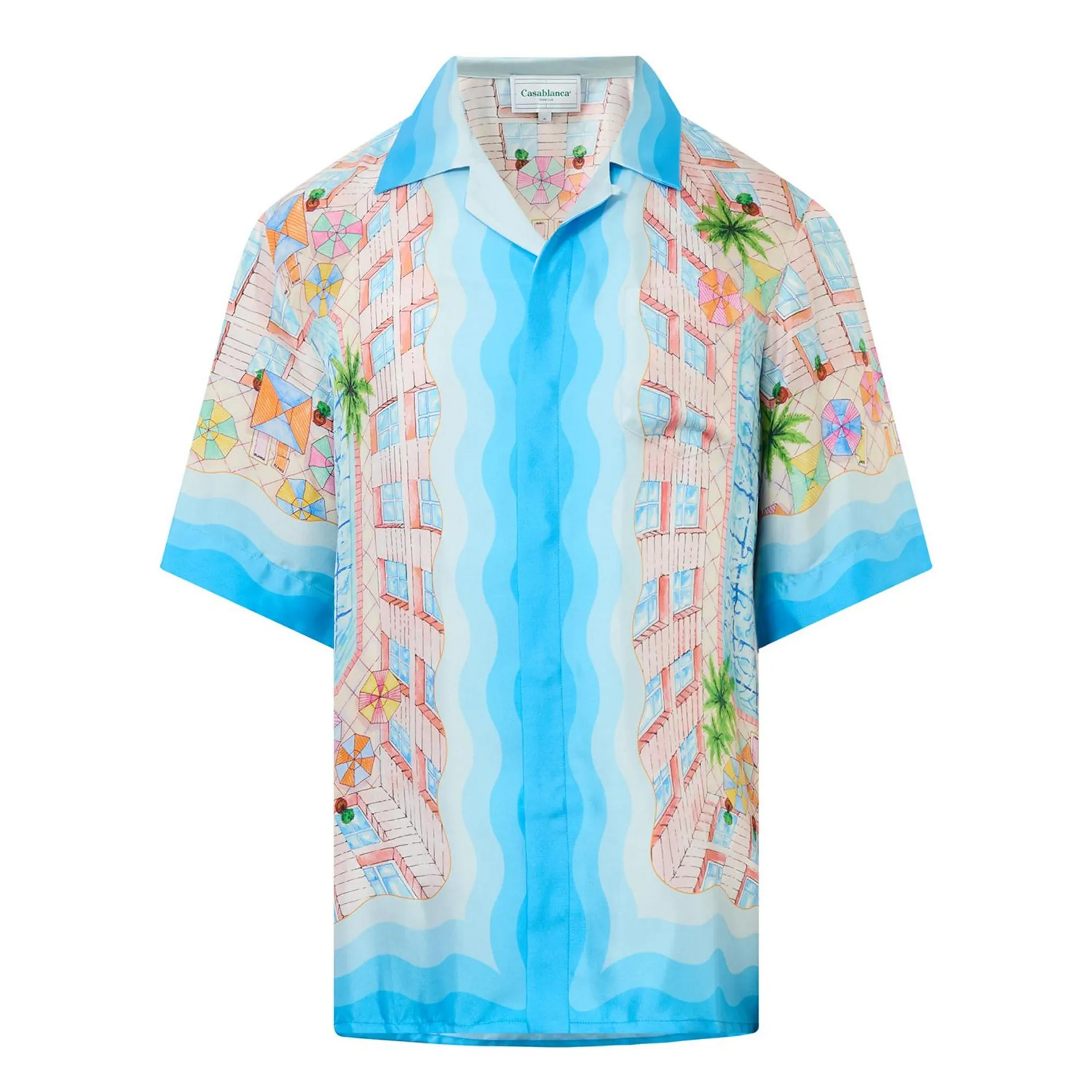 Printed Bowling Shirt