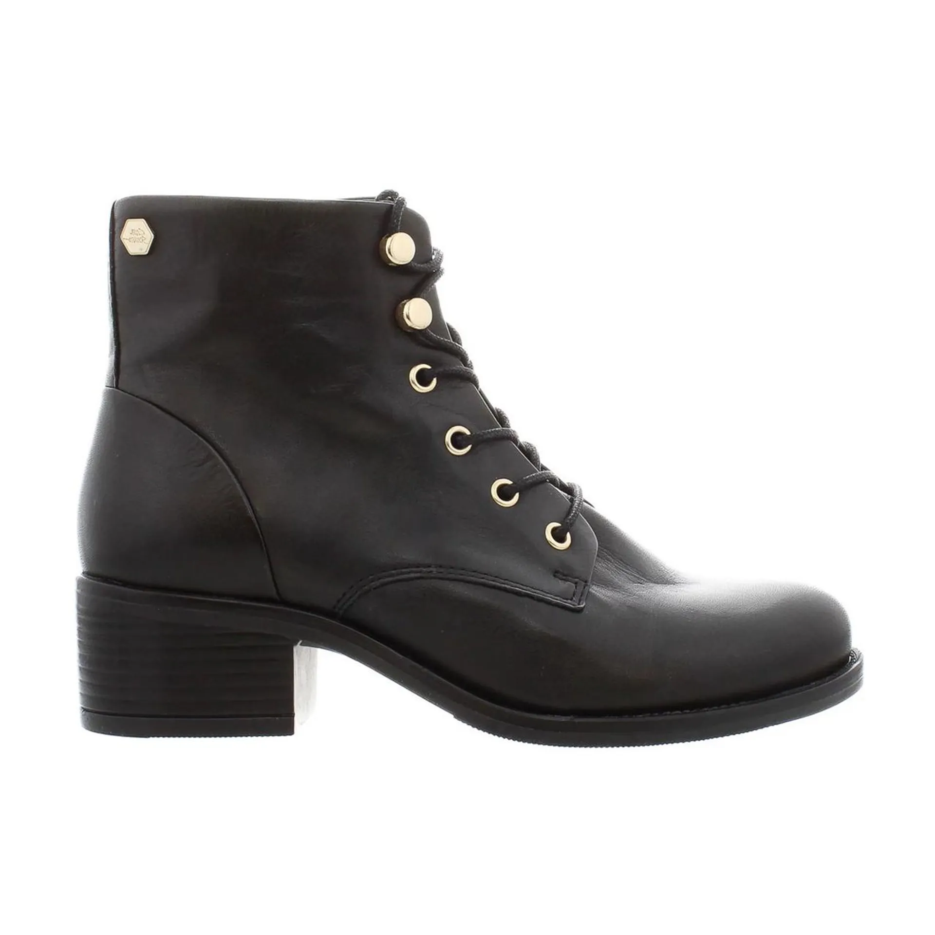 ocean lace-up biker boots