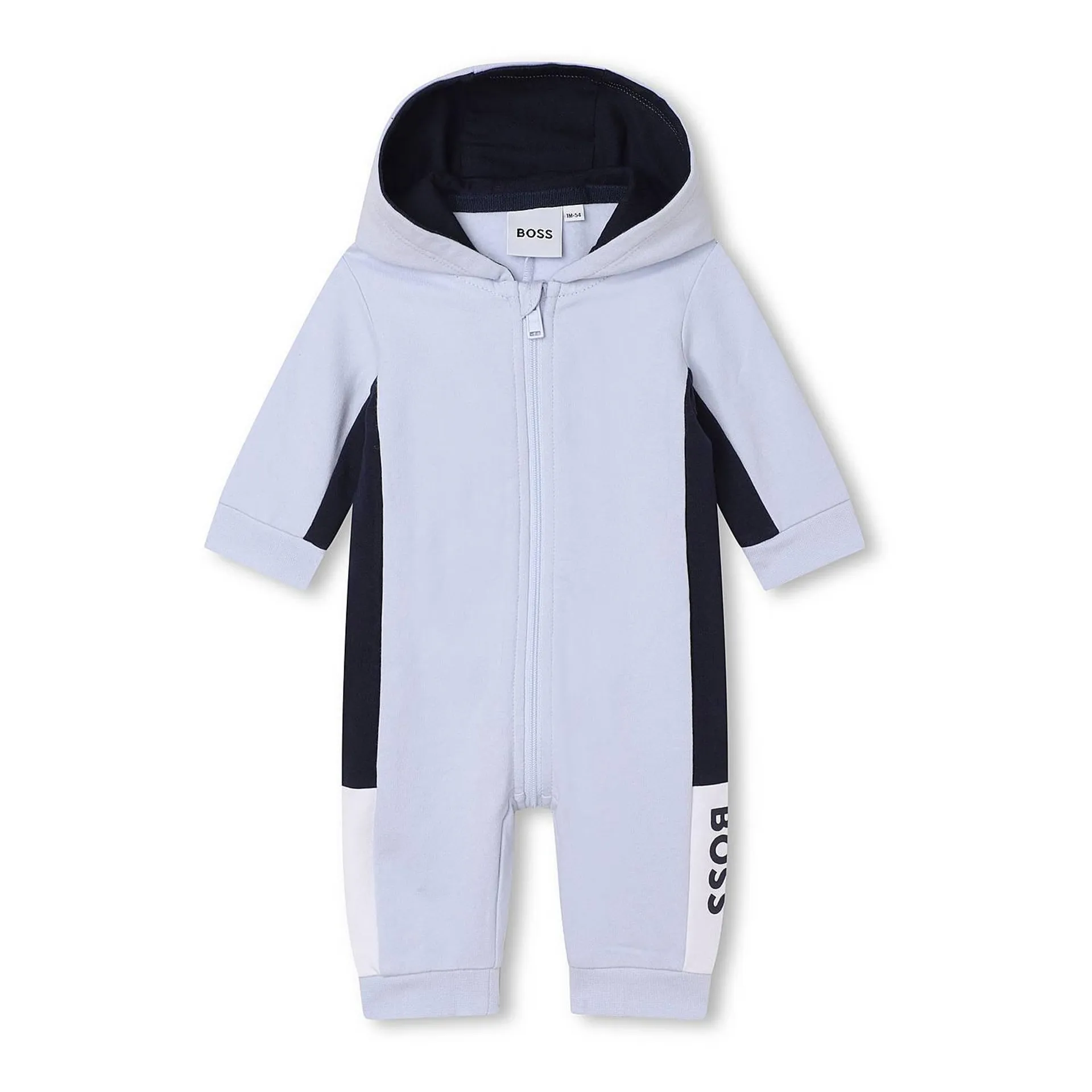 Logo Hooded Babygrow
