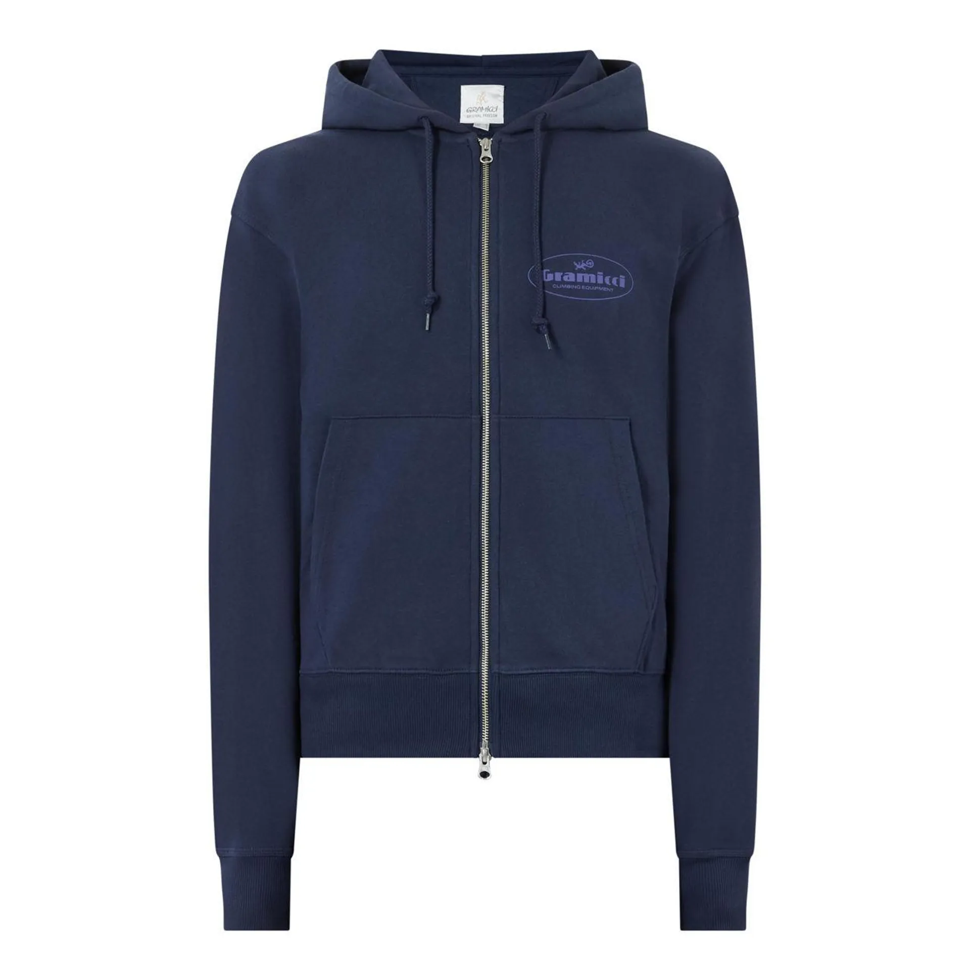 New in GRAMICCI Climbing Equipment Logo Zip Hoodie €130.00