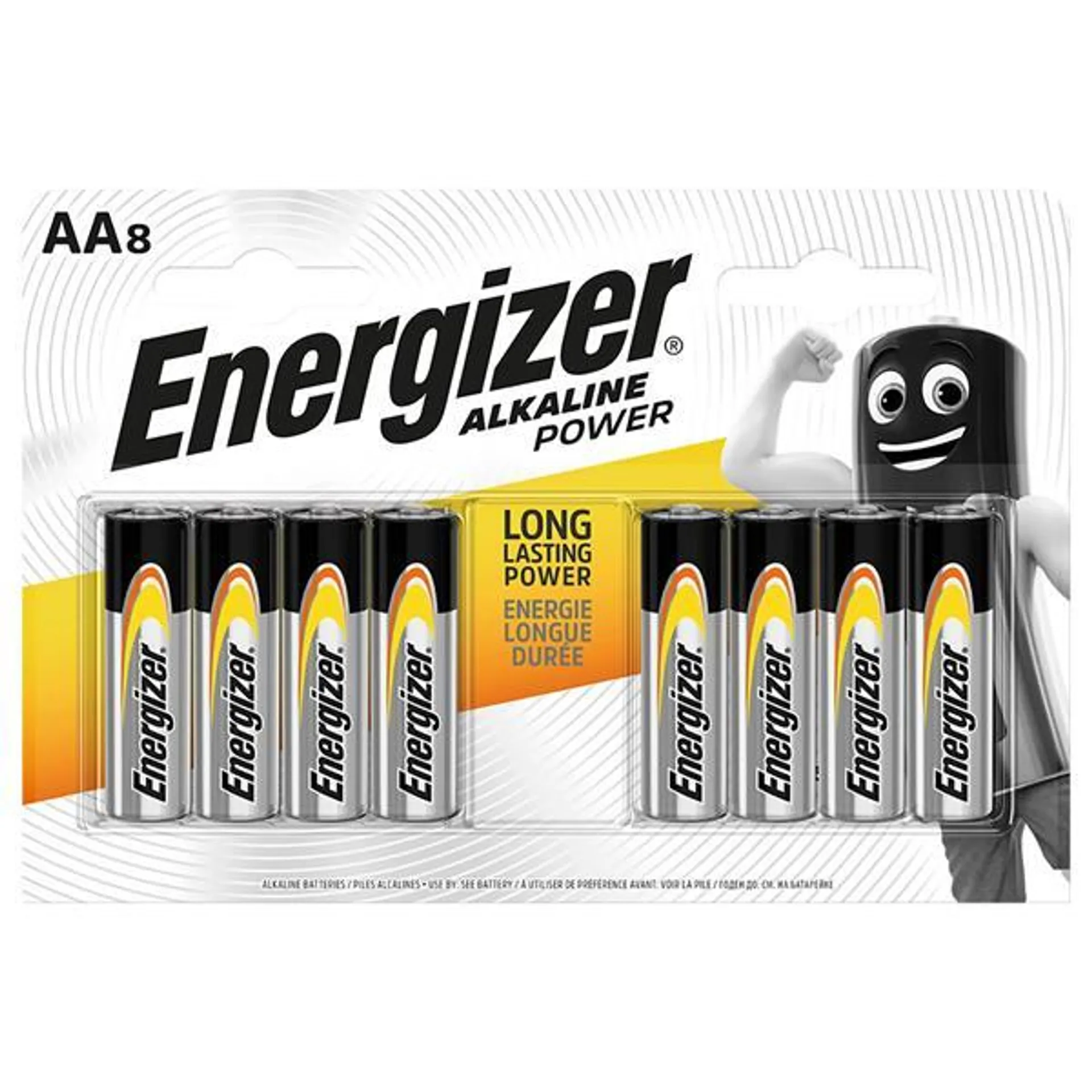 Aa Alkaline Batteries 8 Pack
