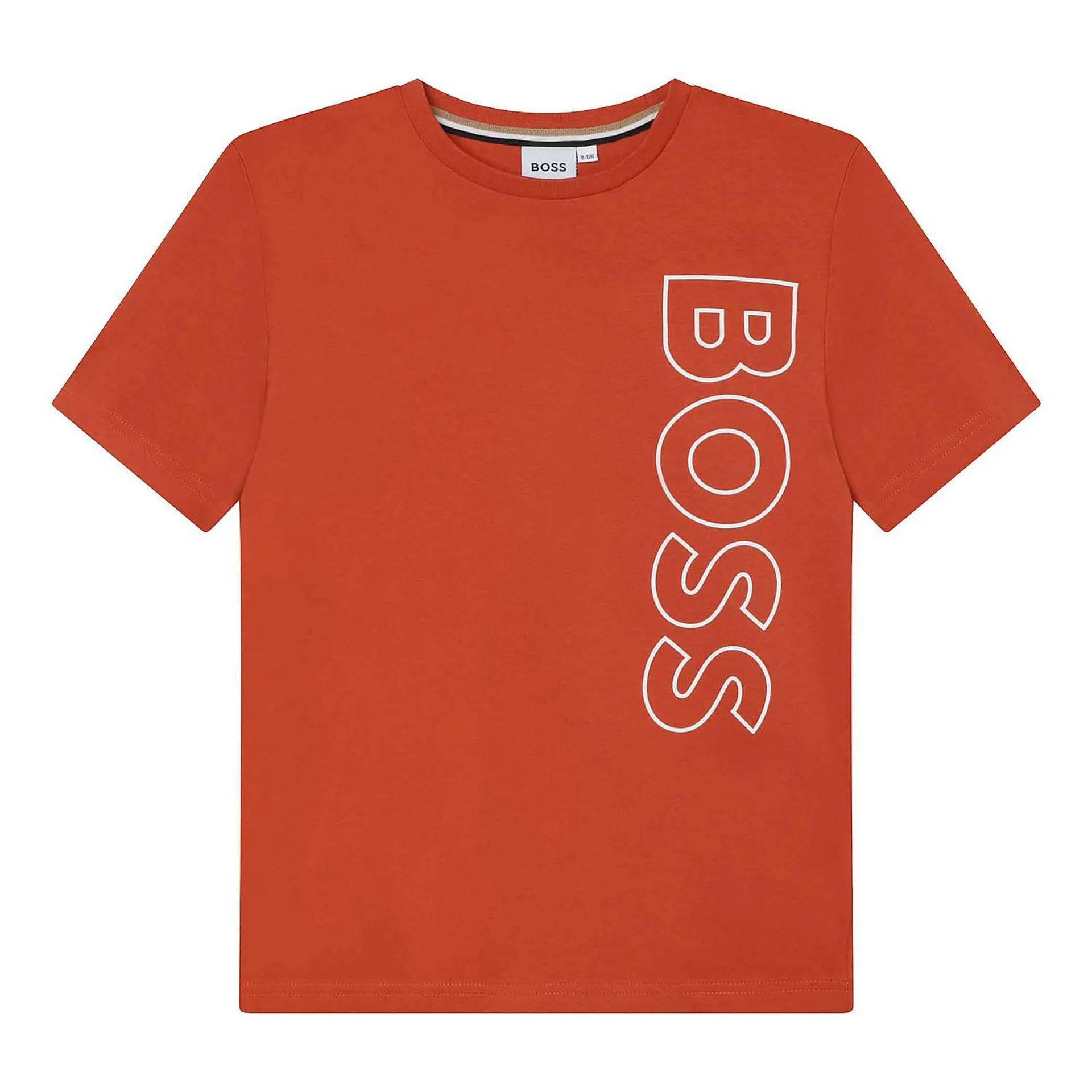 Vertical Logo Round Neck T Shirt