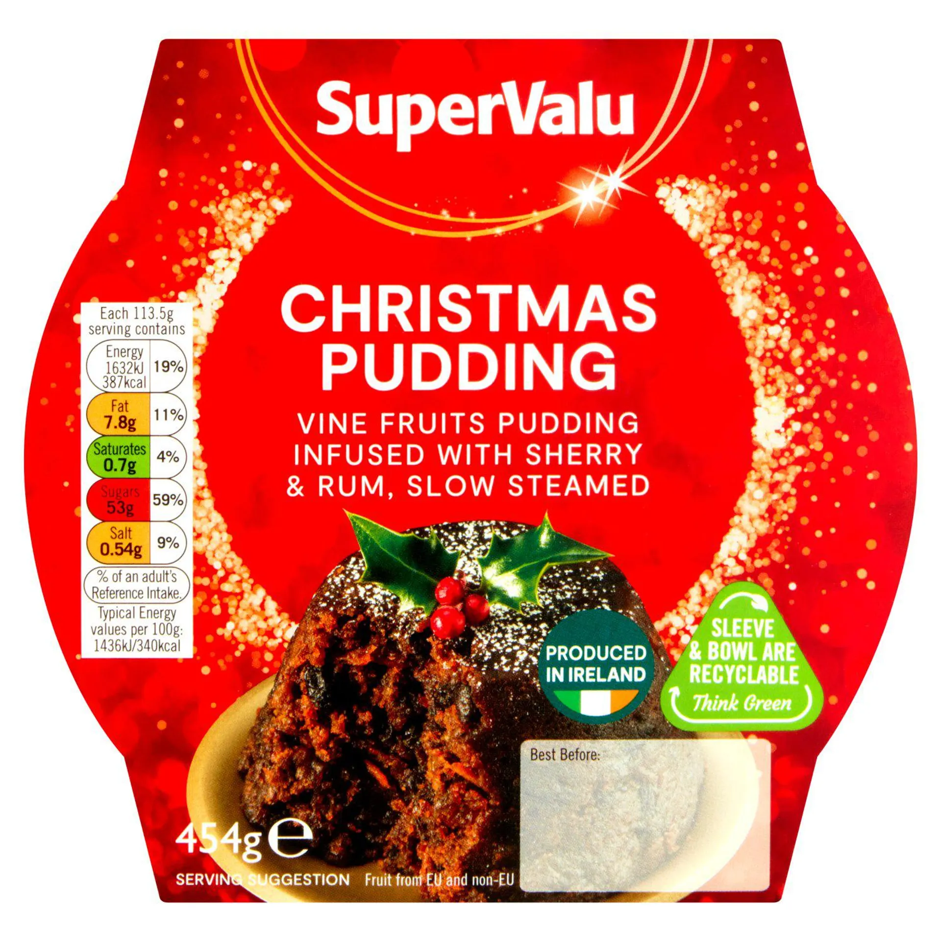 SuperValu Christmas Pudding