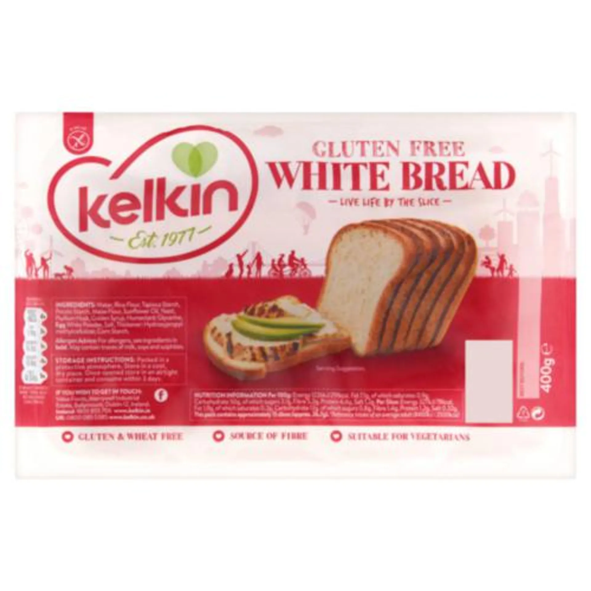 Kelkin Gluten Free White Bread