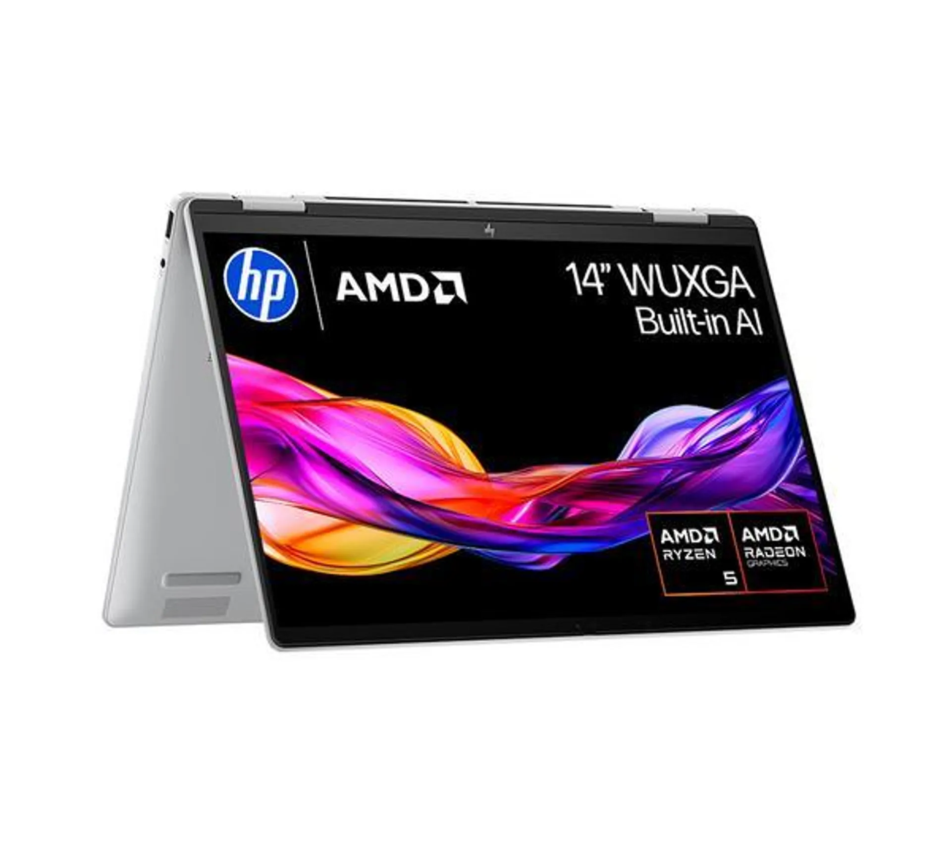 HP ENVY x360 14" 2-in-1 Laptop - AMD Ryzen 5, 512 GB SSD, Silver