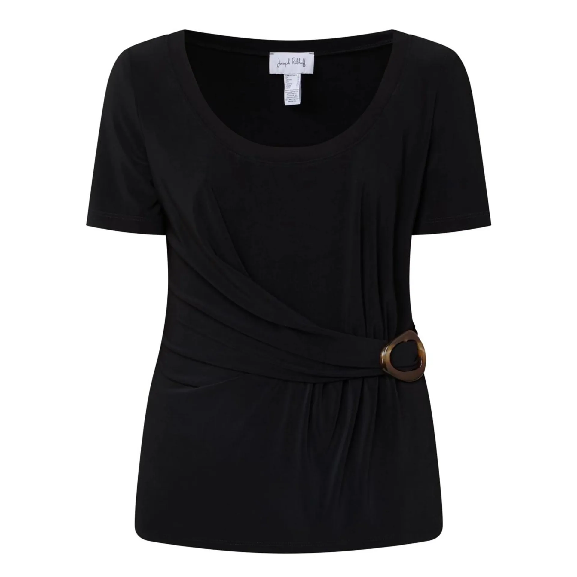 New in JOSEPH RIBKOFF Gathered Buckle-Detail Top €169.00