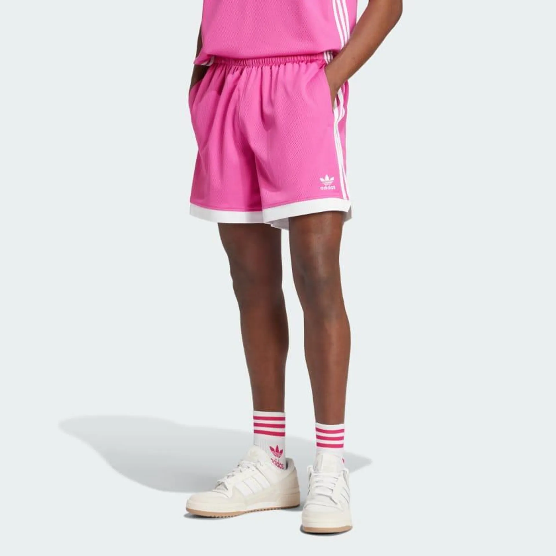 Mock Eyelet Shorts