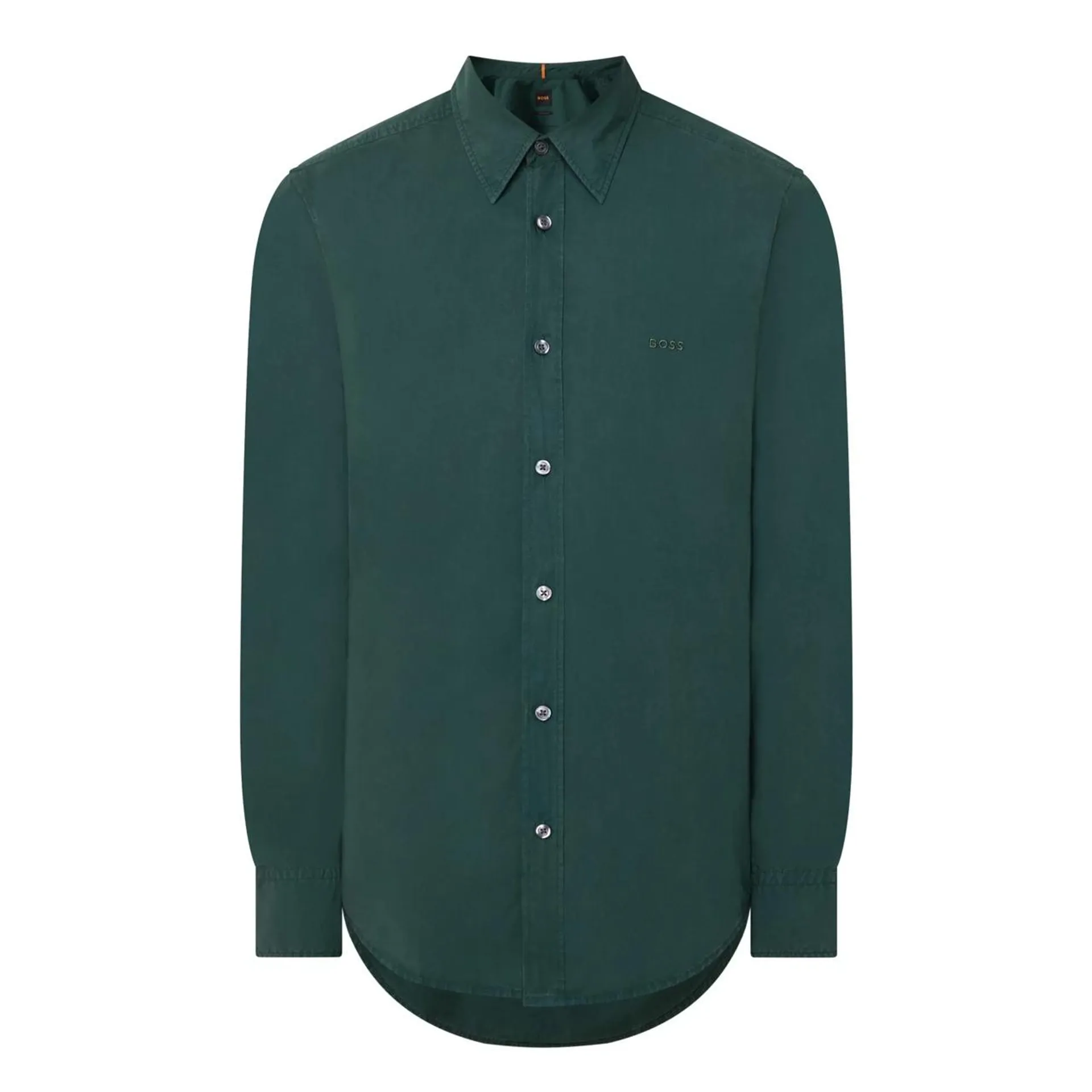 New in BOSS Relegant Logo Single-Cuff Casual Shirt €85.00