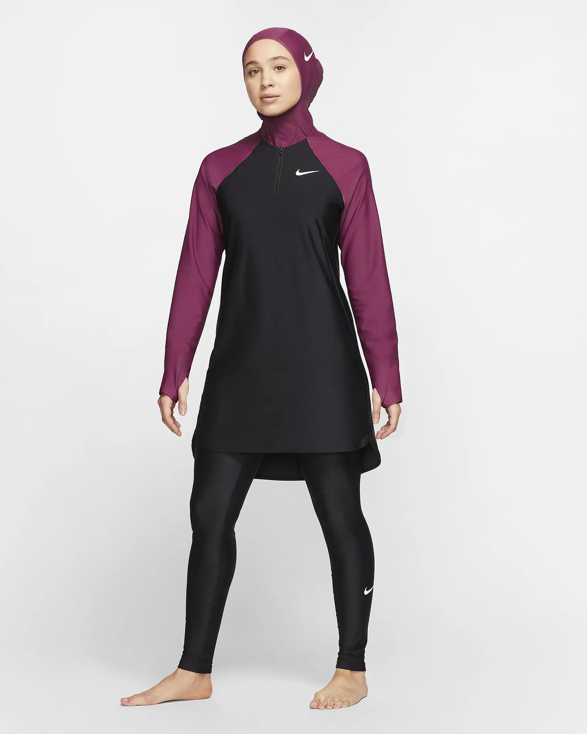 Women's Slim Full-Coverage Swimming Leggings
