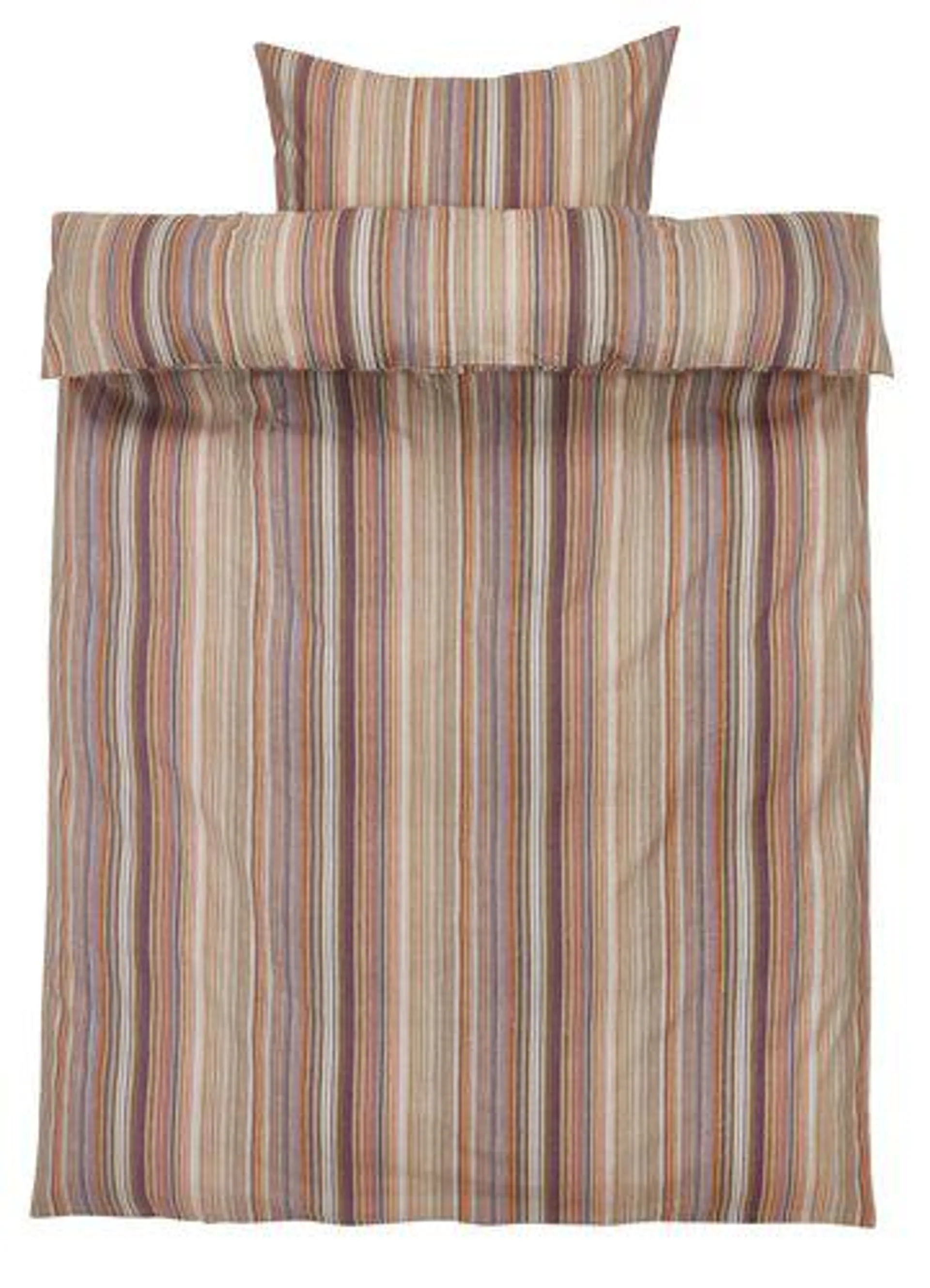 Duvet cover set ABBIE Single purple