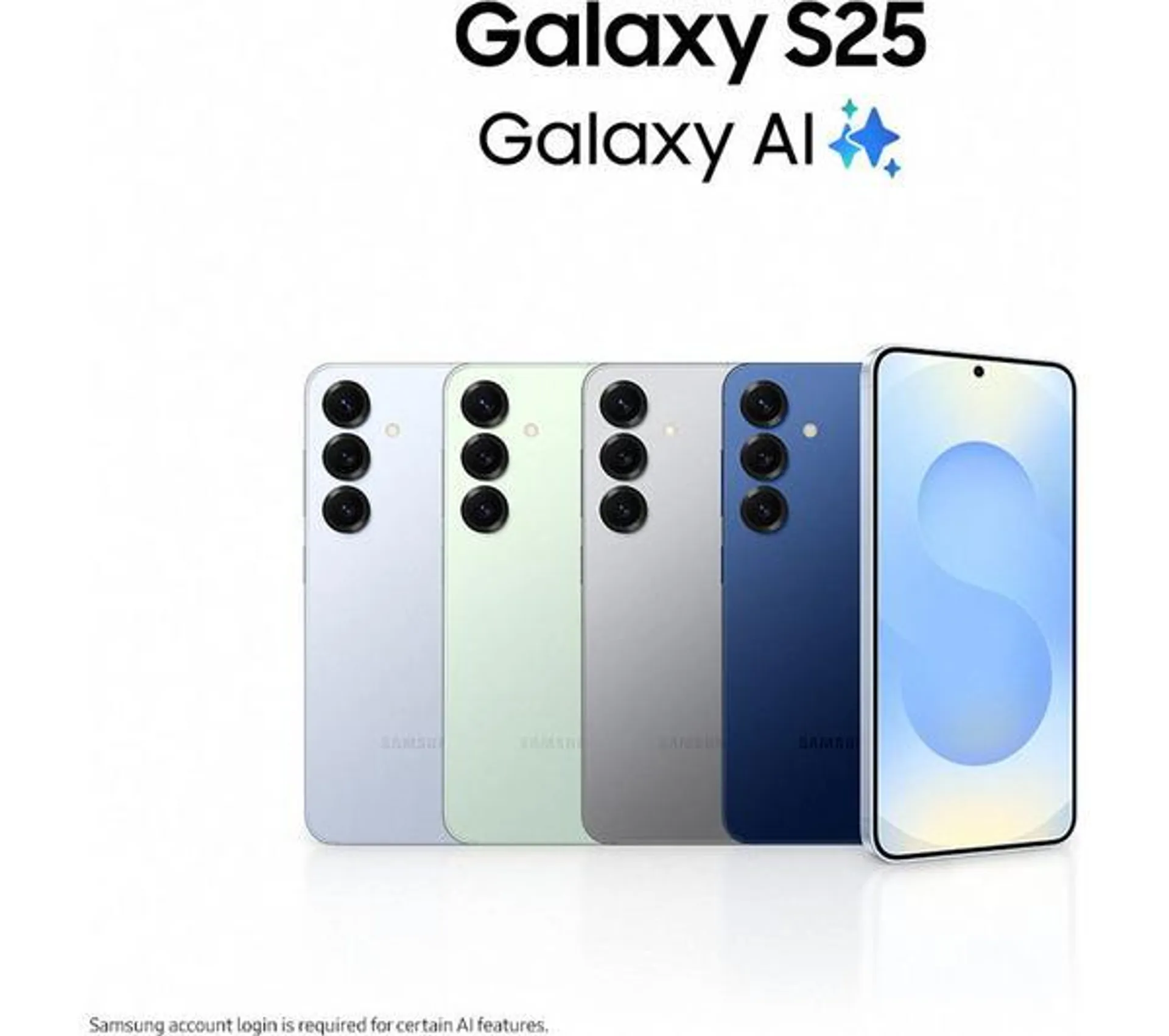 SAMSUNG Galaxy S25 - 128 GB, Navy