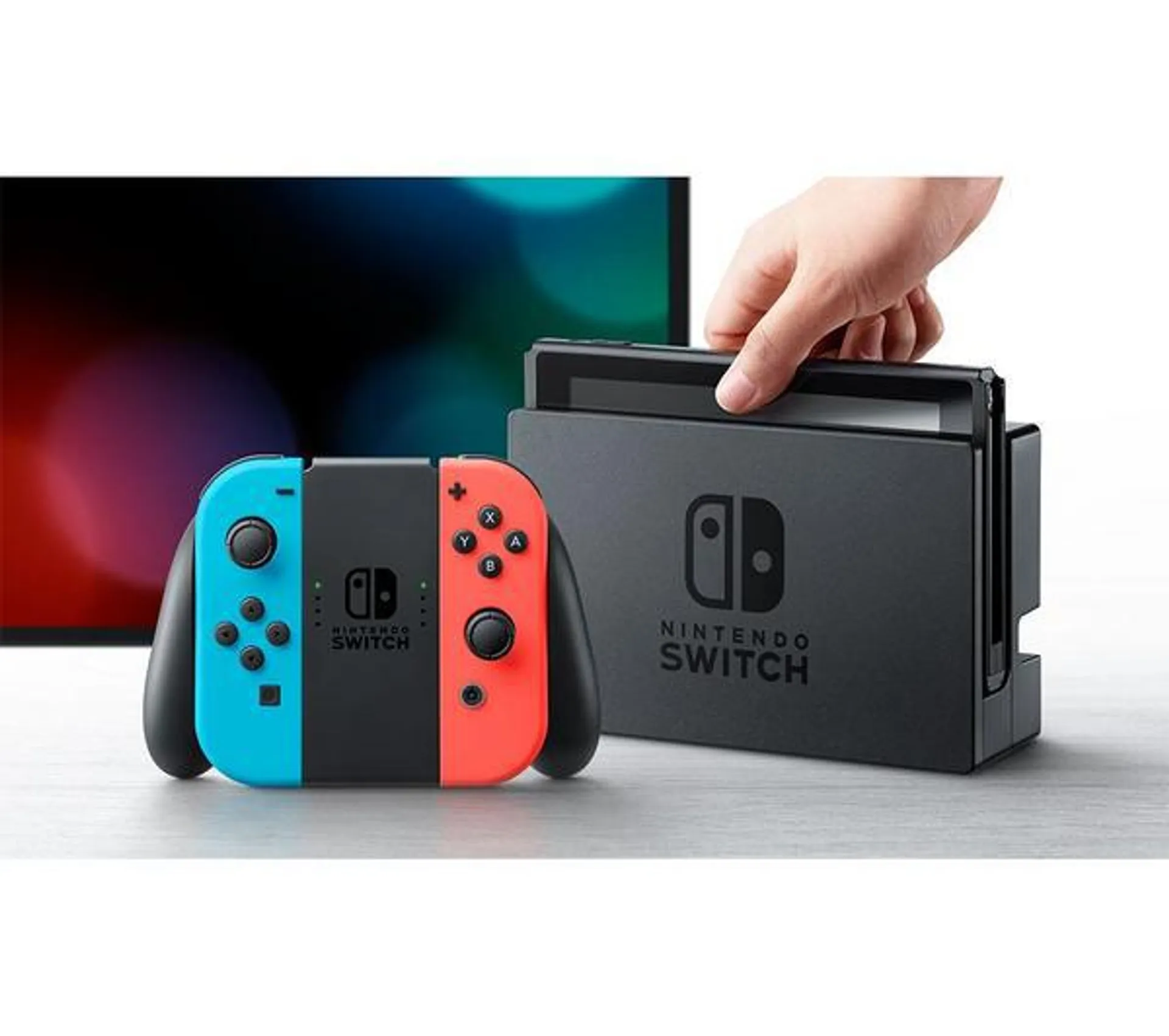 NINTENDO Switch - Neon Red & Blue