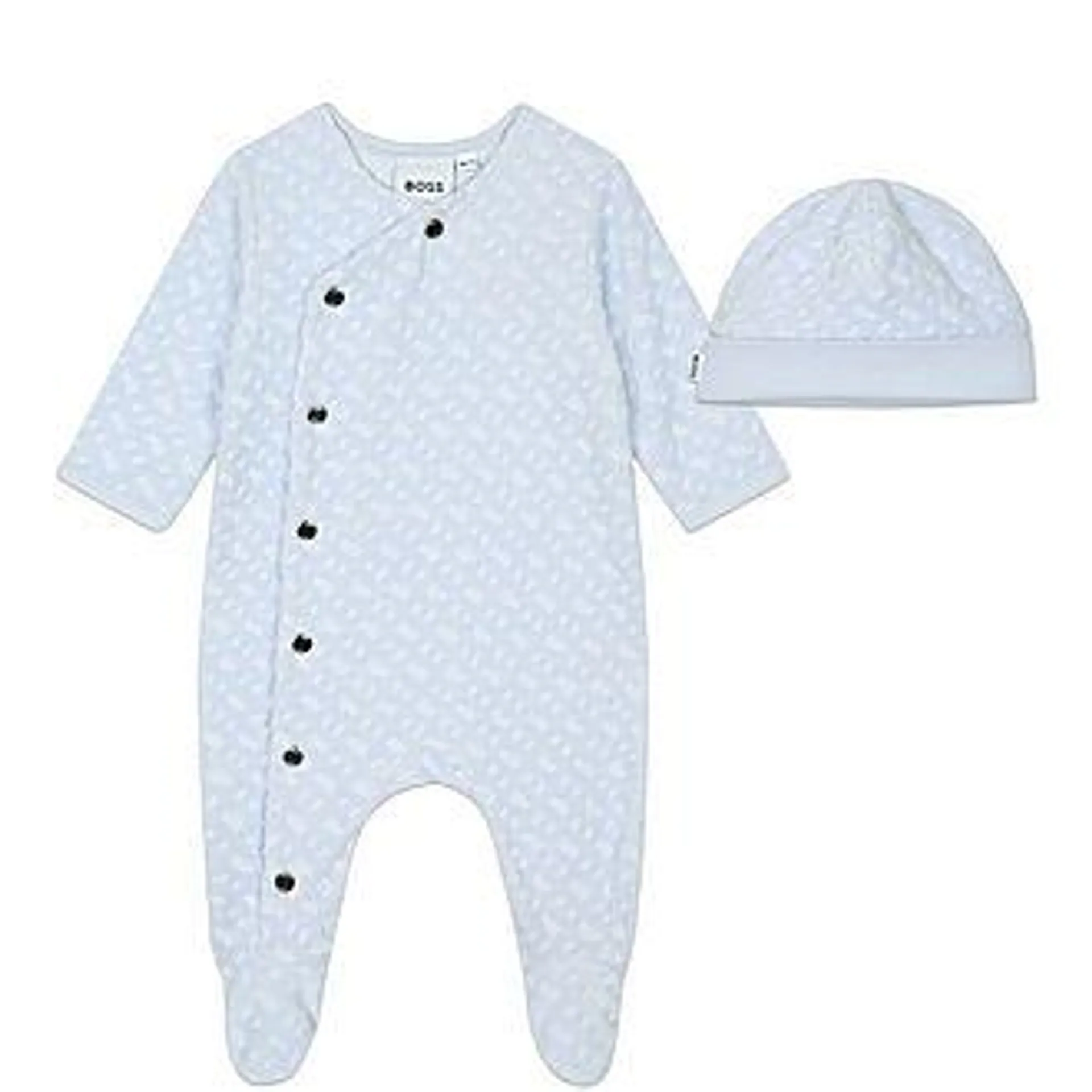 Two-Piece Romper & Hat Set