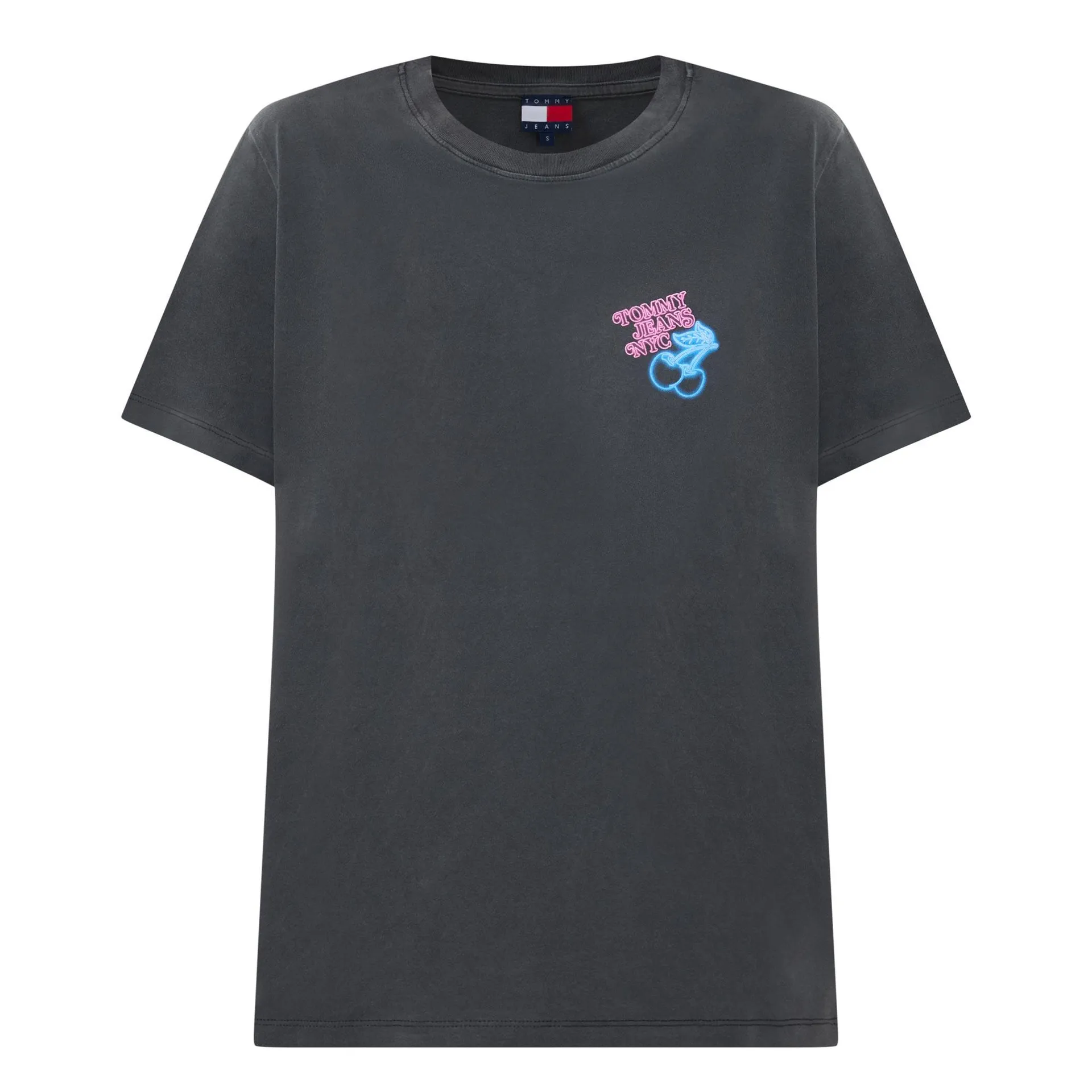 Neon Cherry Logo T-Shirt