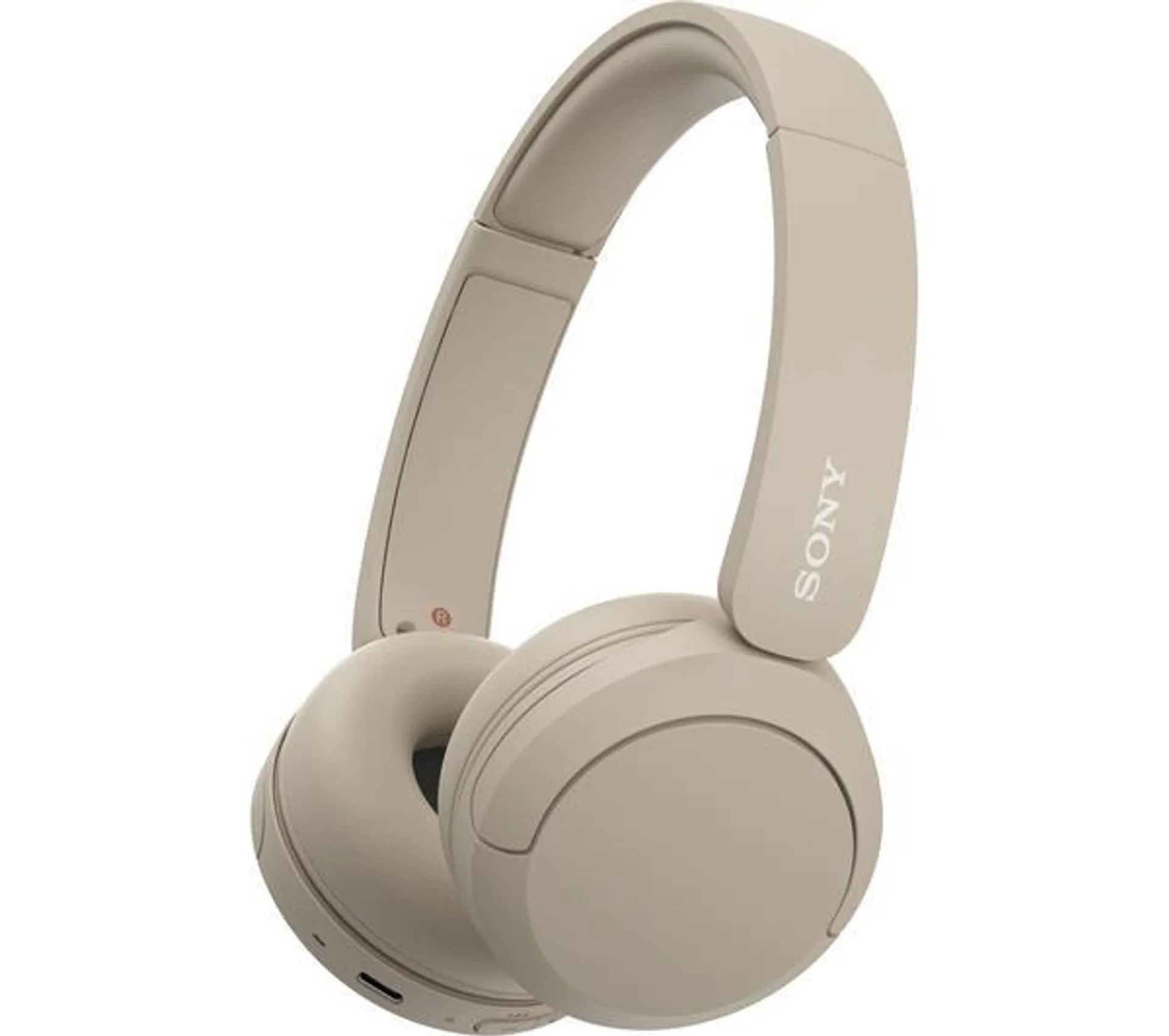 SONY WH-CH520C Wireless Bluetooth Headphones - Beige