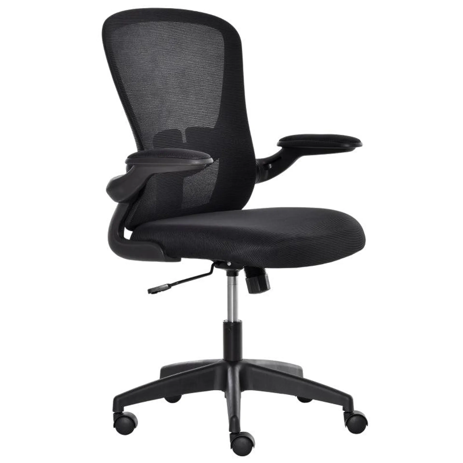 Nedis Ergonomic Chair Back Support - Black