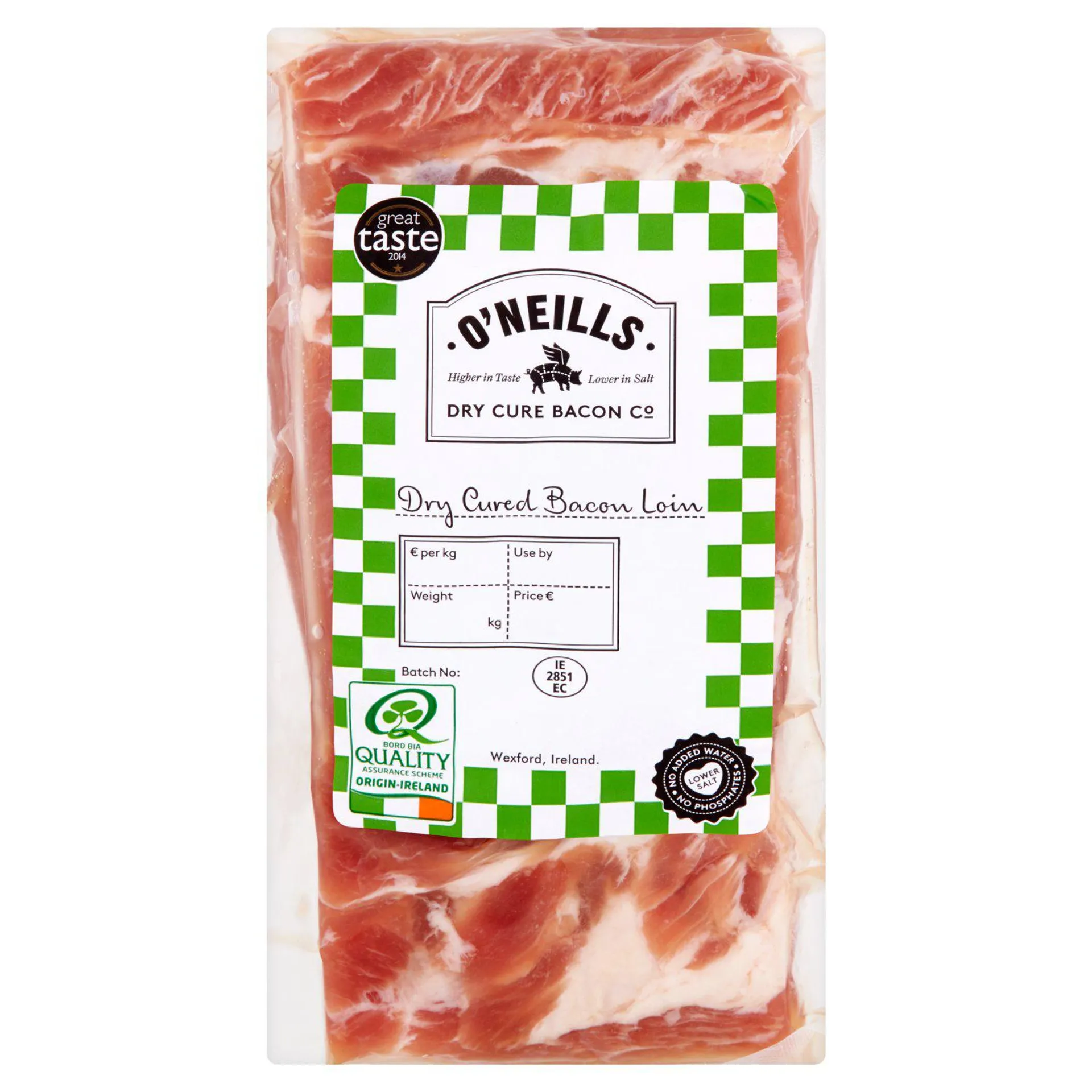 O'Neills Dry Cured Bacon Loin