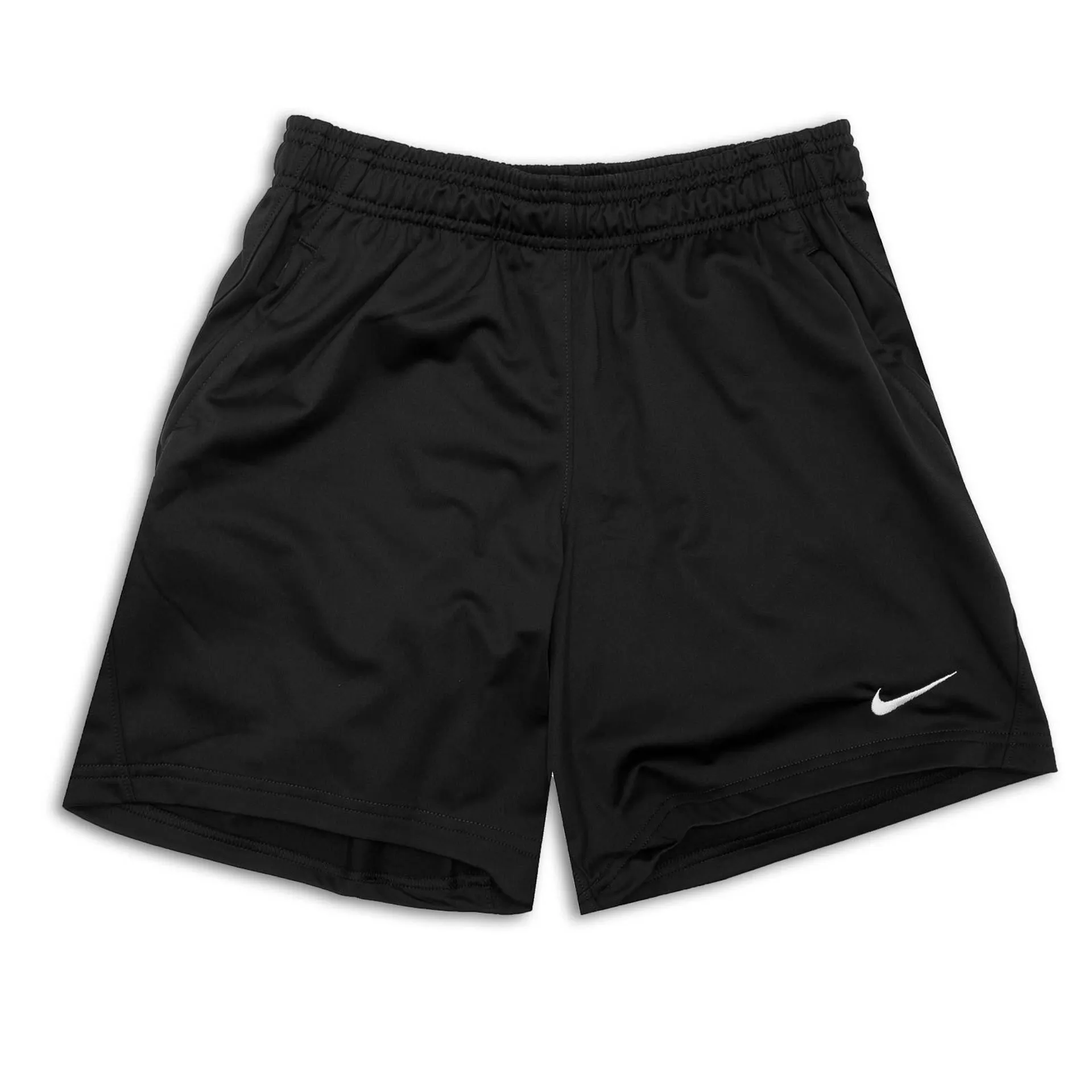 NIKE WOMENS CUSTOM TRAINING TECH SHORTS - BLACK