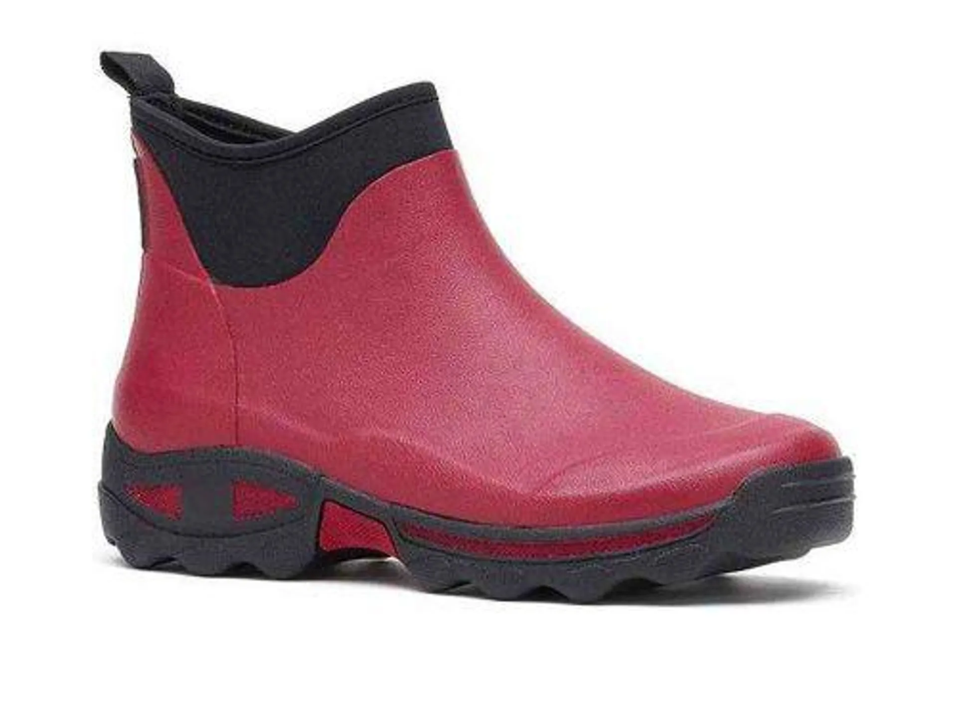 Ladies Ankle Boot Burgundy - Size 39EU / 6UK