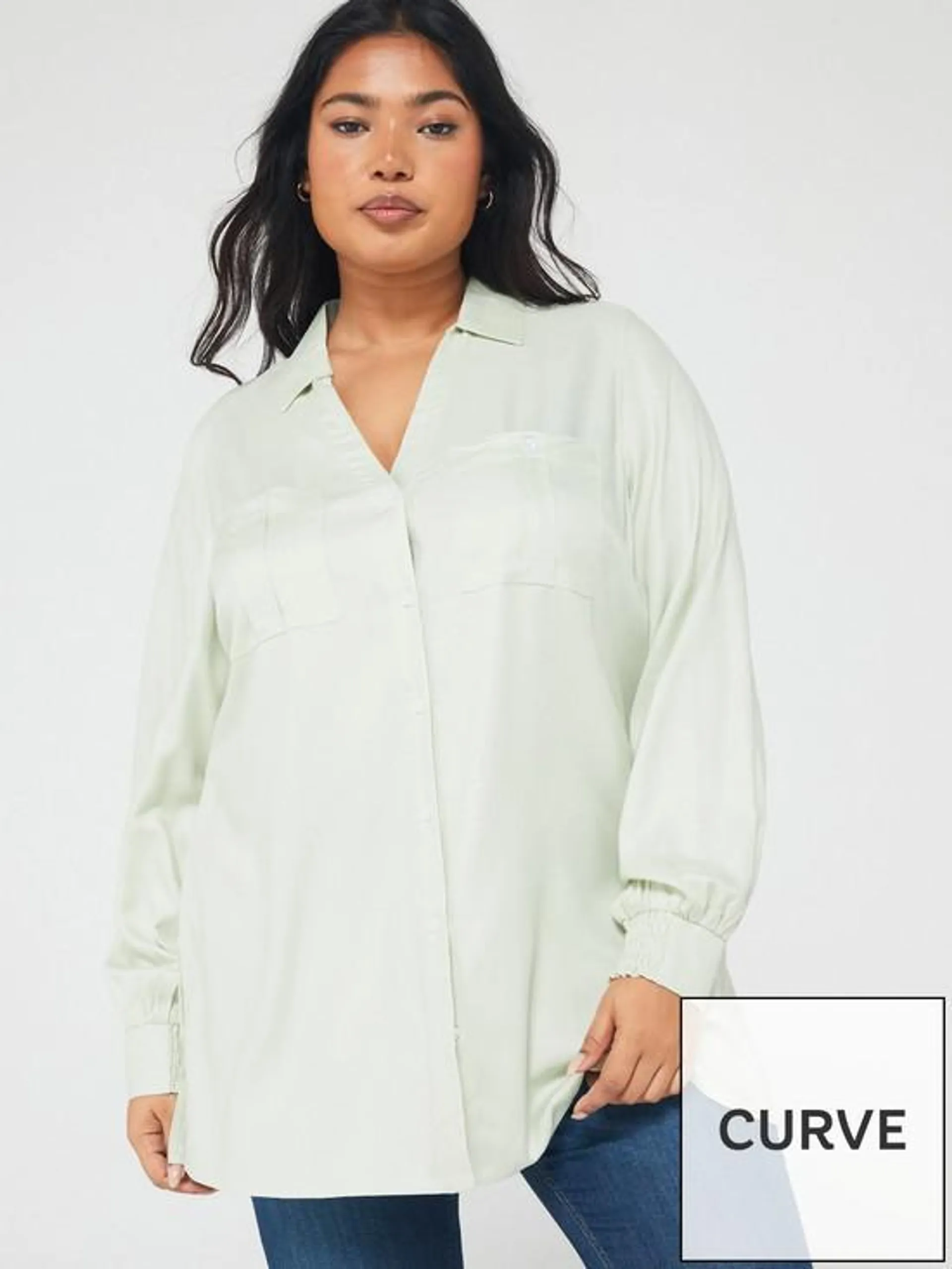 Utility Pocket Shirt - Light Green