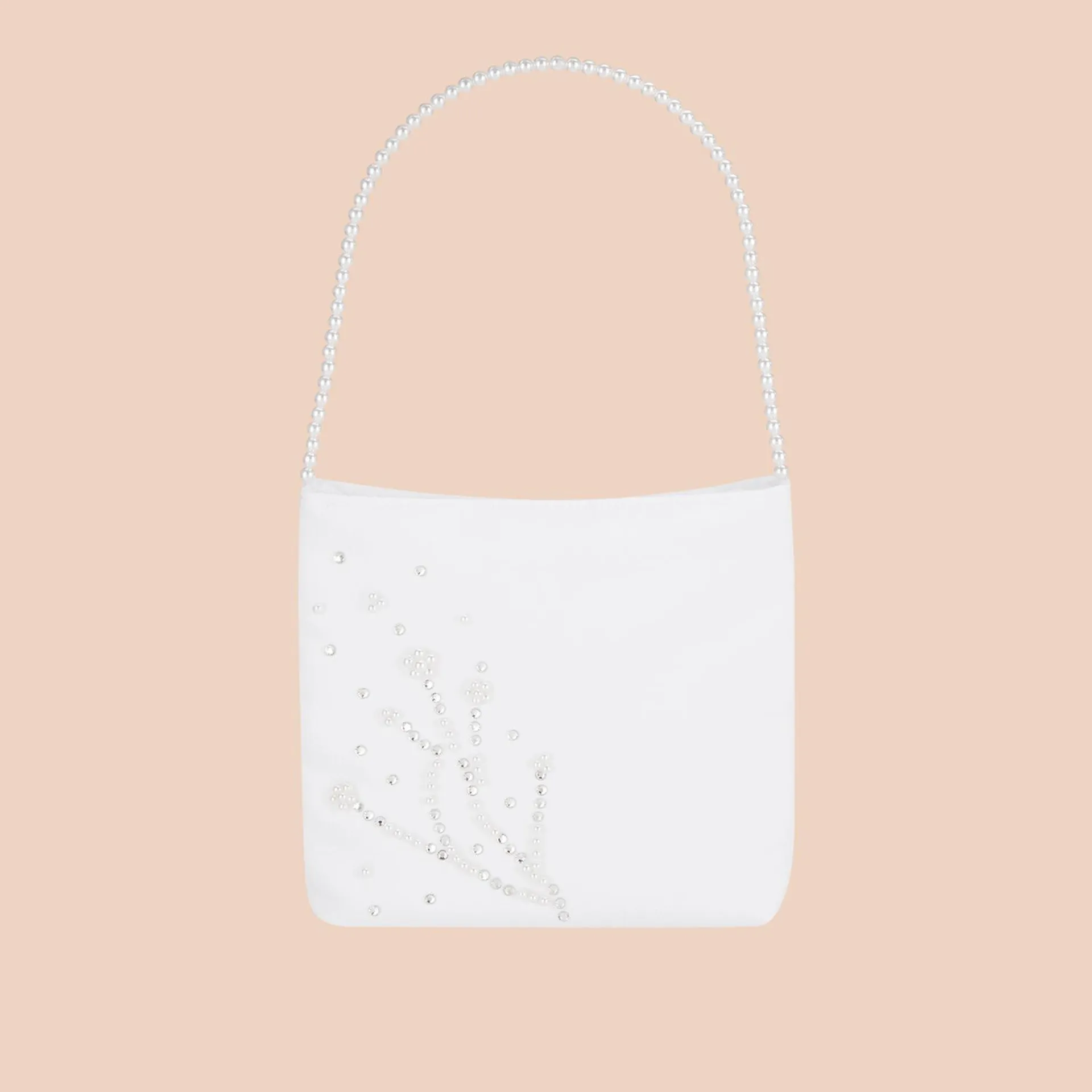 Pearl-Detailed Shoulder Bag