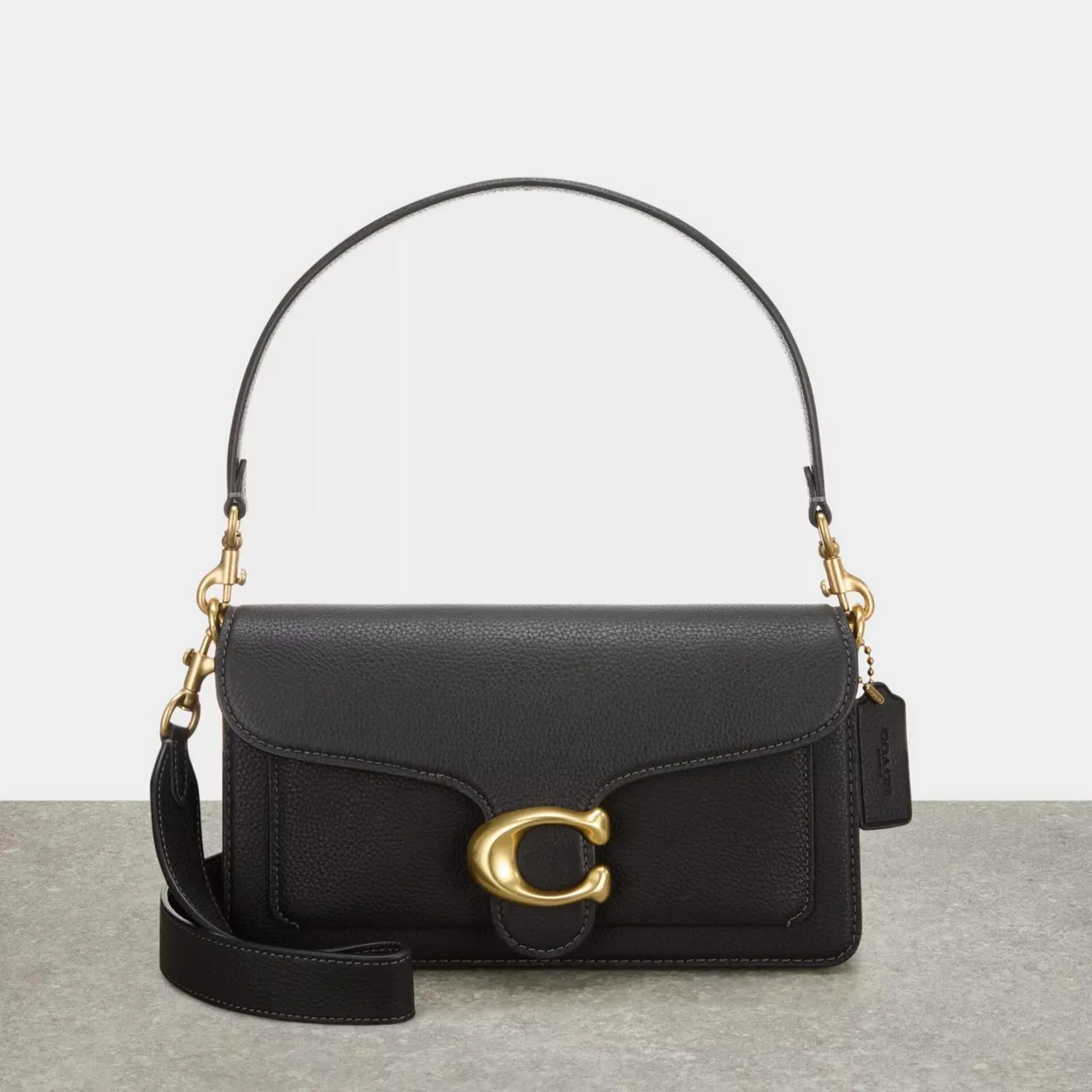 COACH Tabby 26 Leather Shoulder Bag
