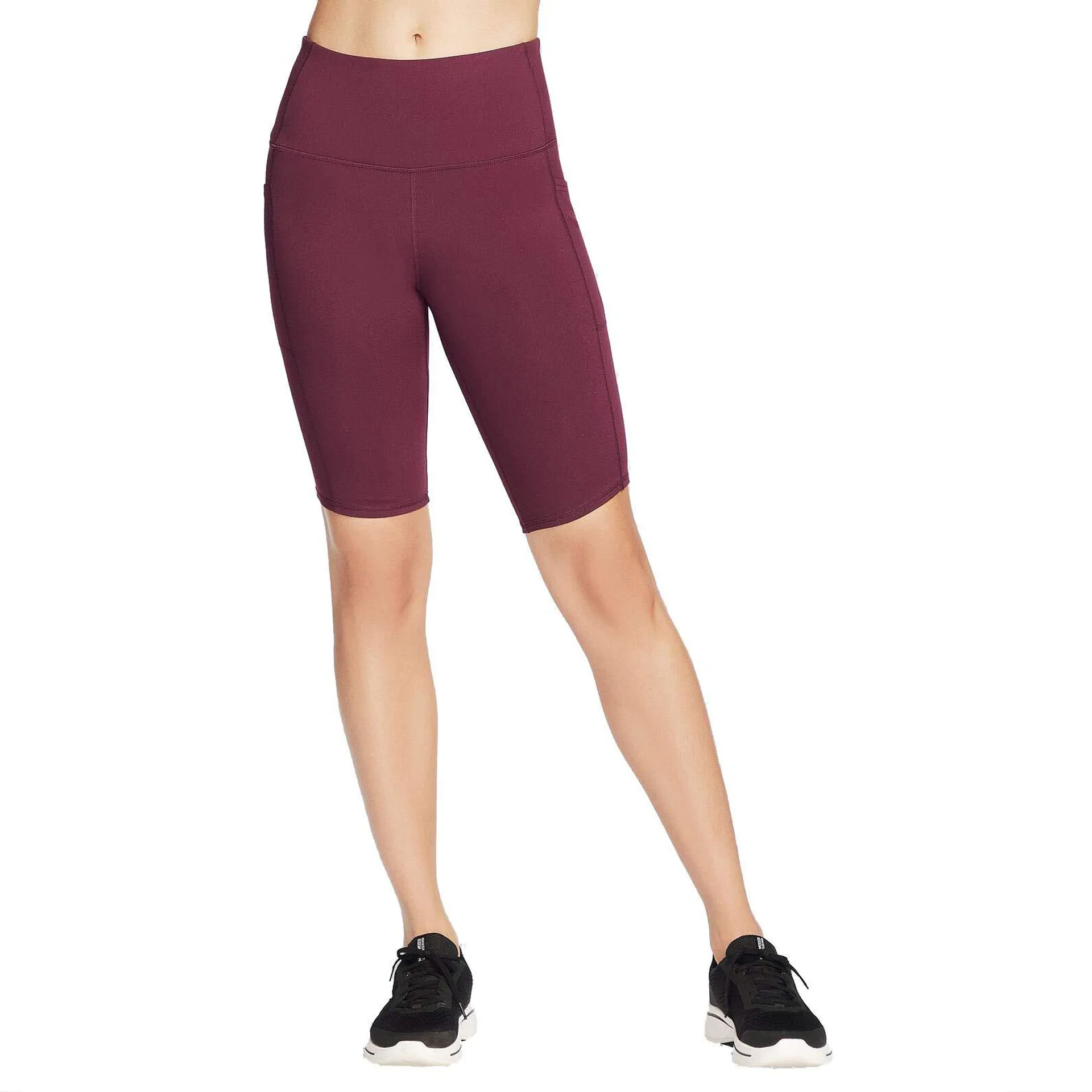 SKECHERS APPAREL GOWALK HIGH WAISTED 10 INCH BIKE SHORT