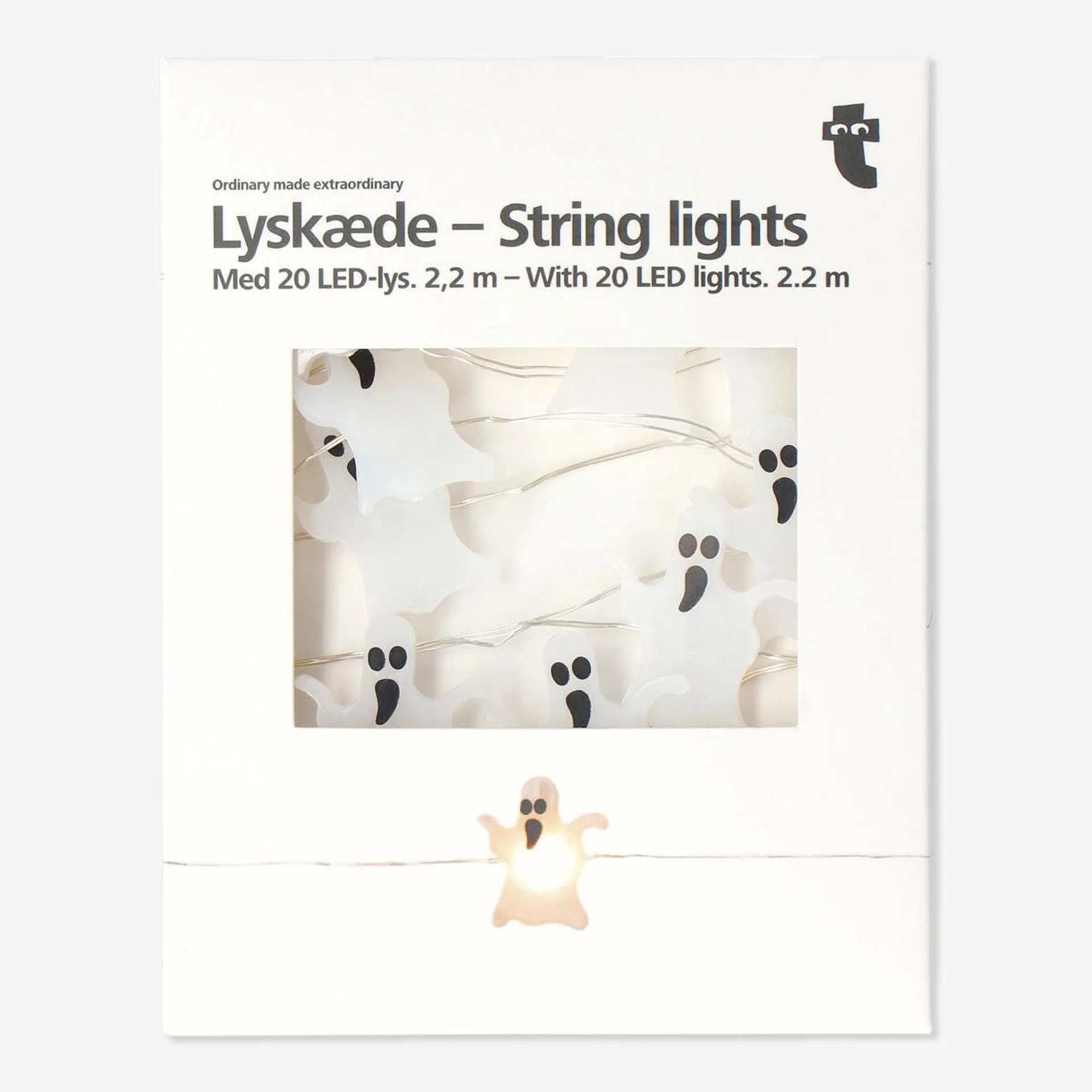 String lights. 220 cm