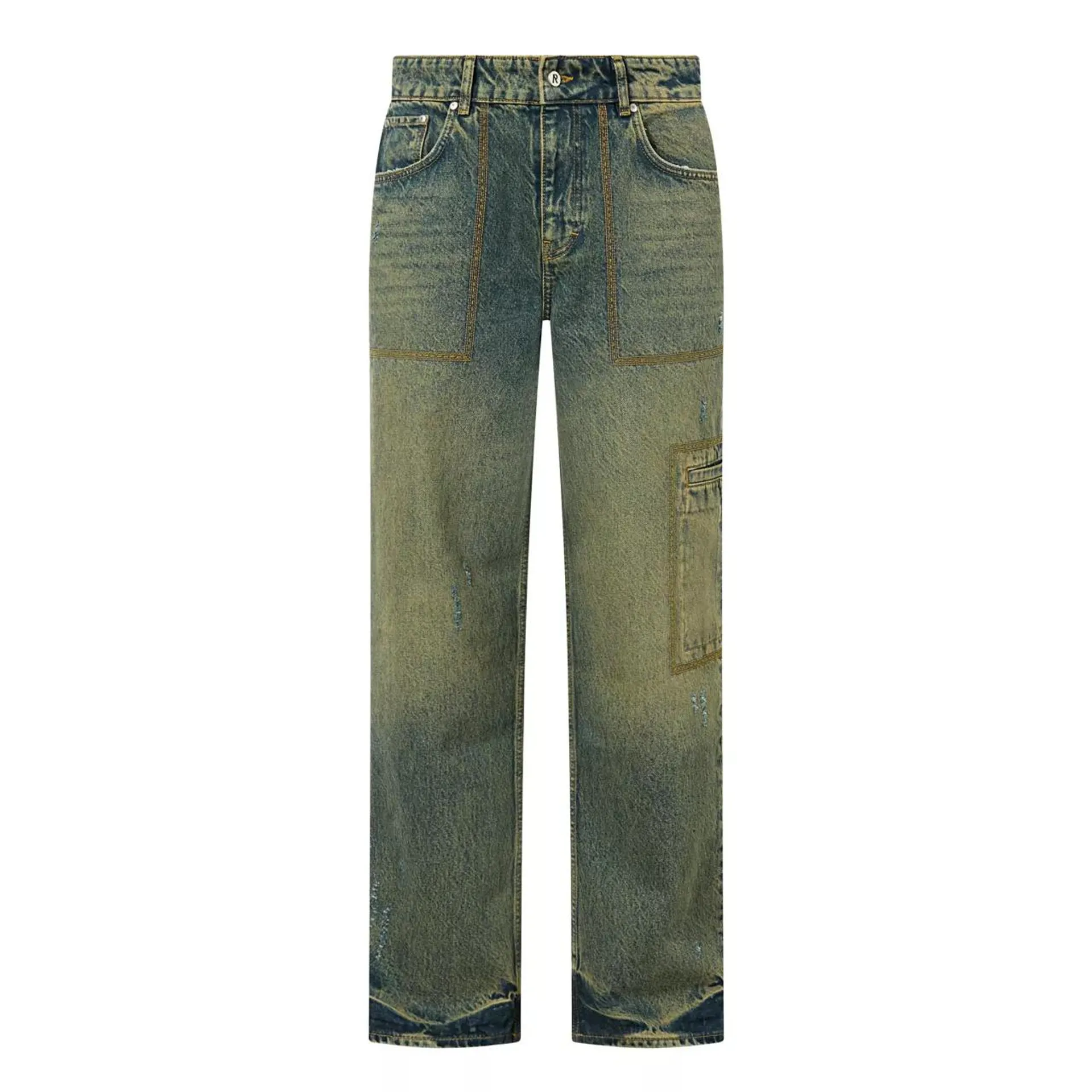 New in REPRESENT R3 Drive Straight Leg Jeans €190.00