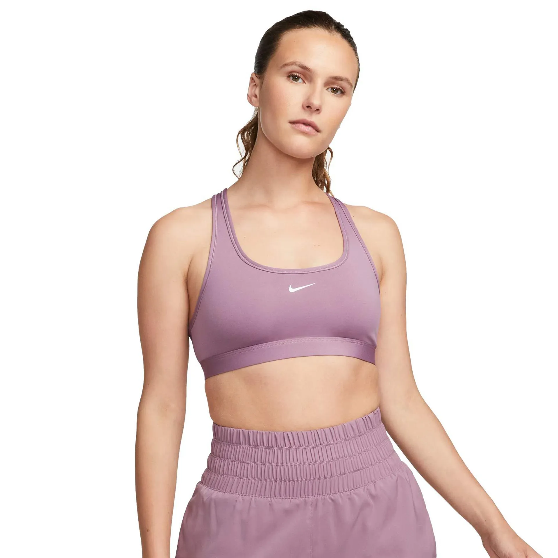 NIKE SWOOSH LIGHT SUPPORT WOMENS NON-PADDED SPORTS BRA