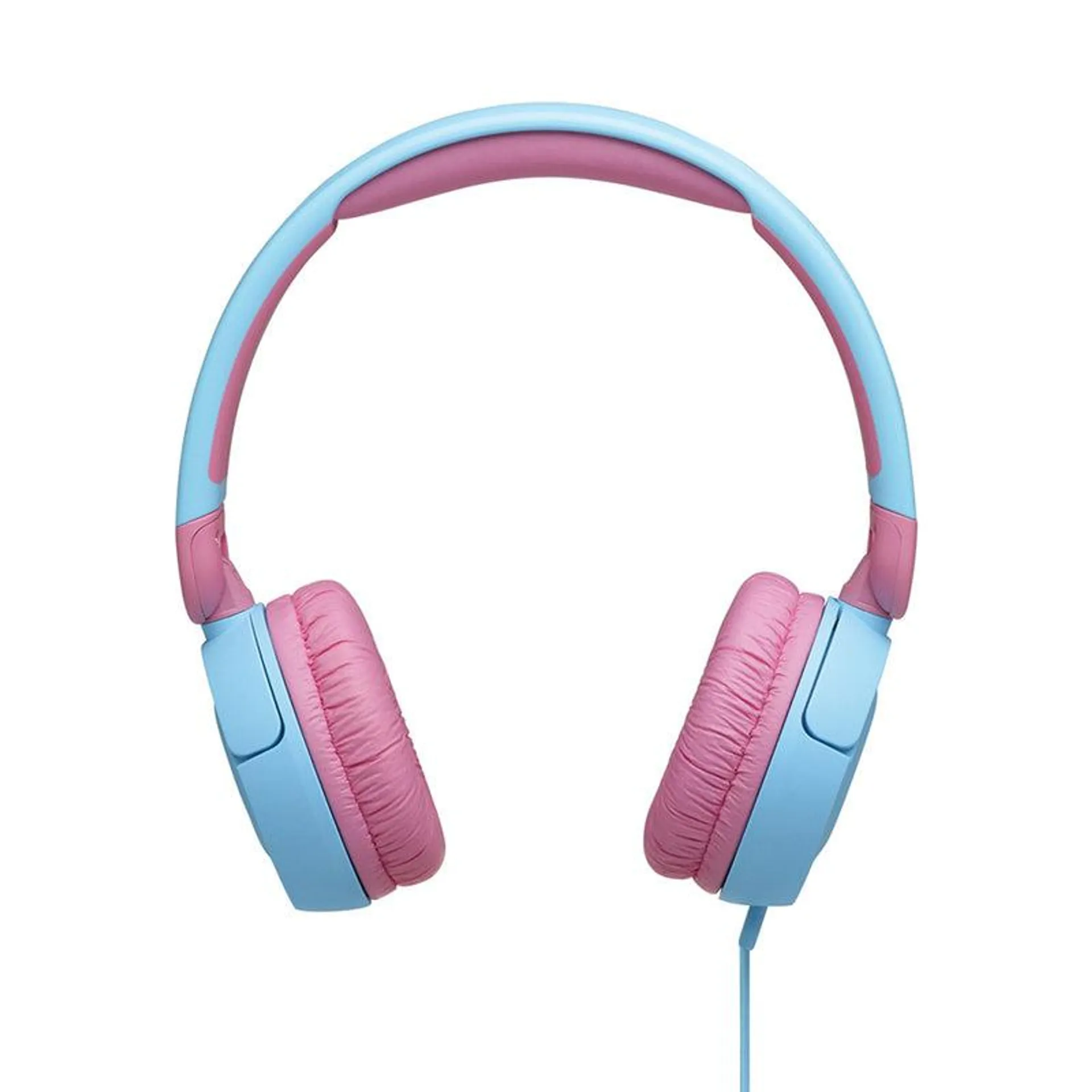 JR310, Kids on-ear headphones, single-side flat cable | Blue