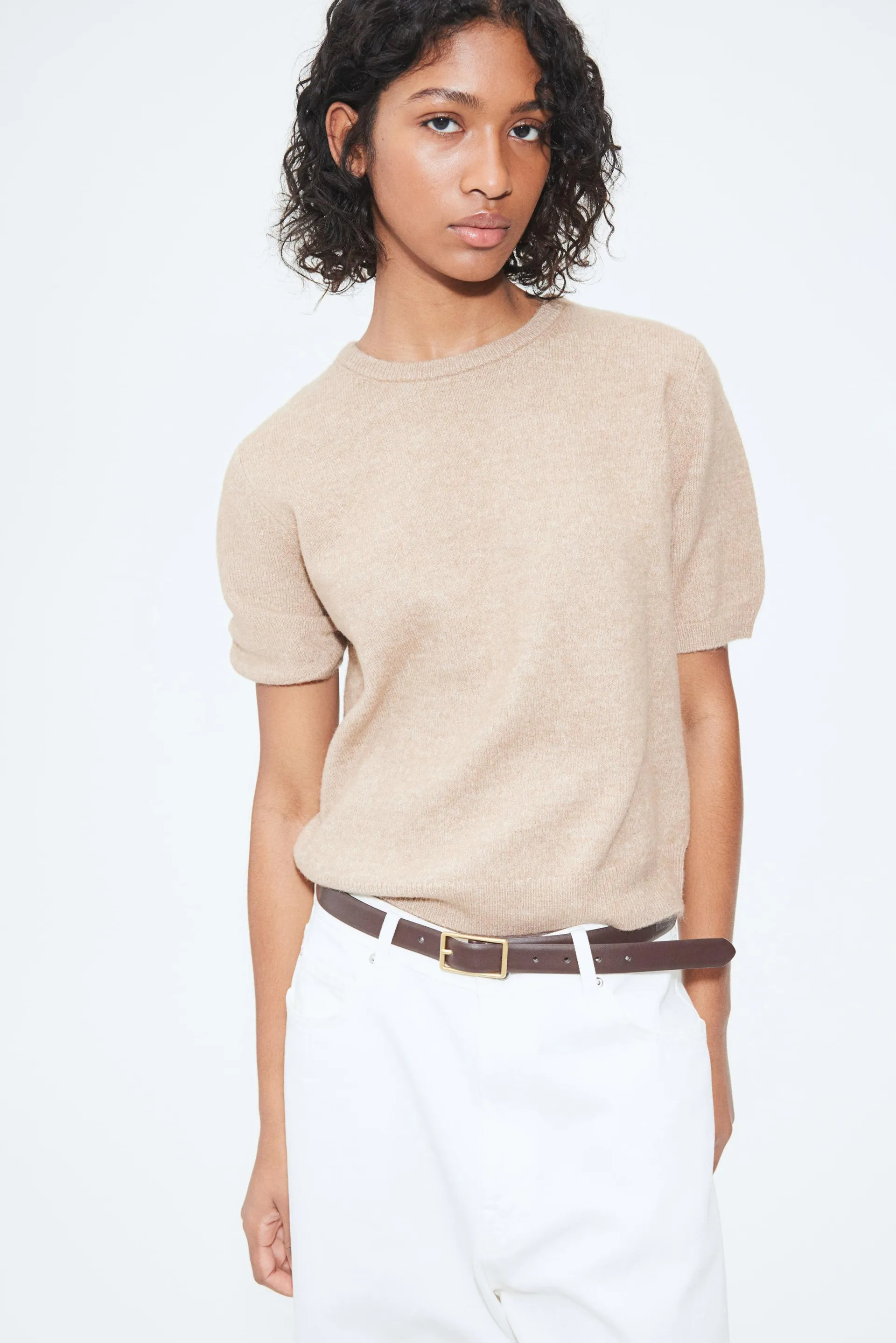 Fine-knit jumper