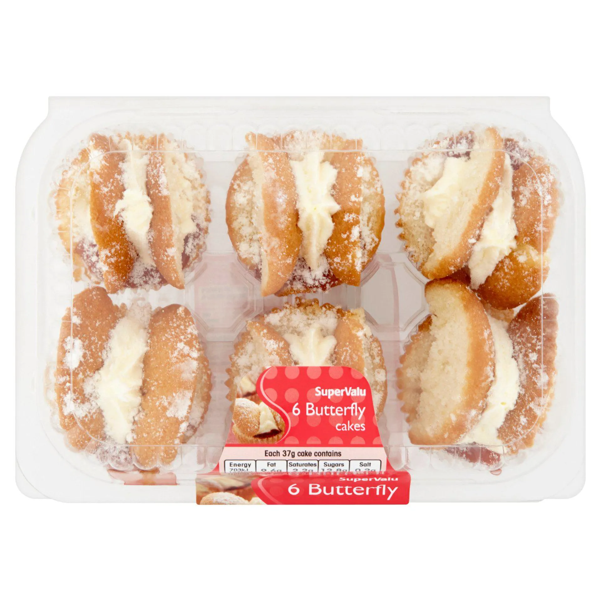 SuperValu Butterfly Cakes 6 Pack (180 g)