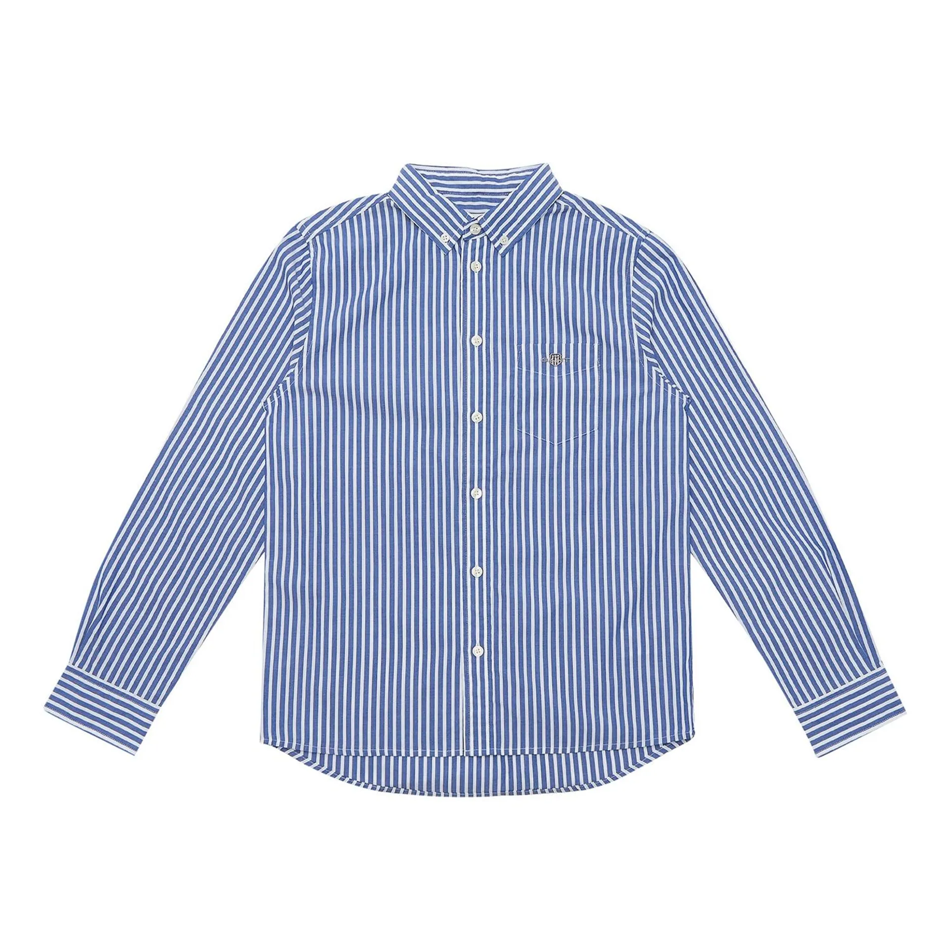 Shield Logo Striped Shirt