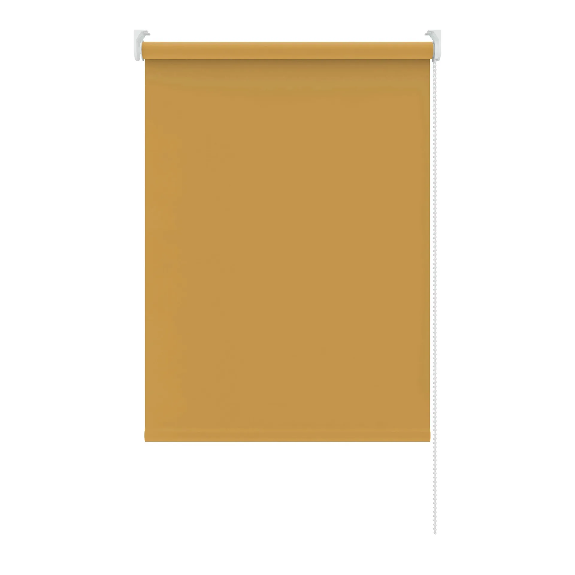 Halo Yellow Plain Daylight Roller Blind (W)60cm (L)180cm