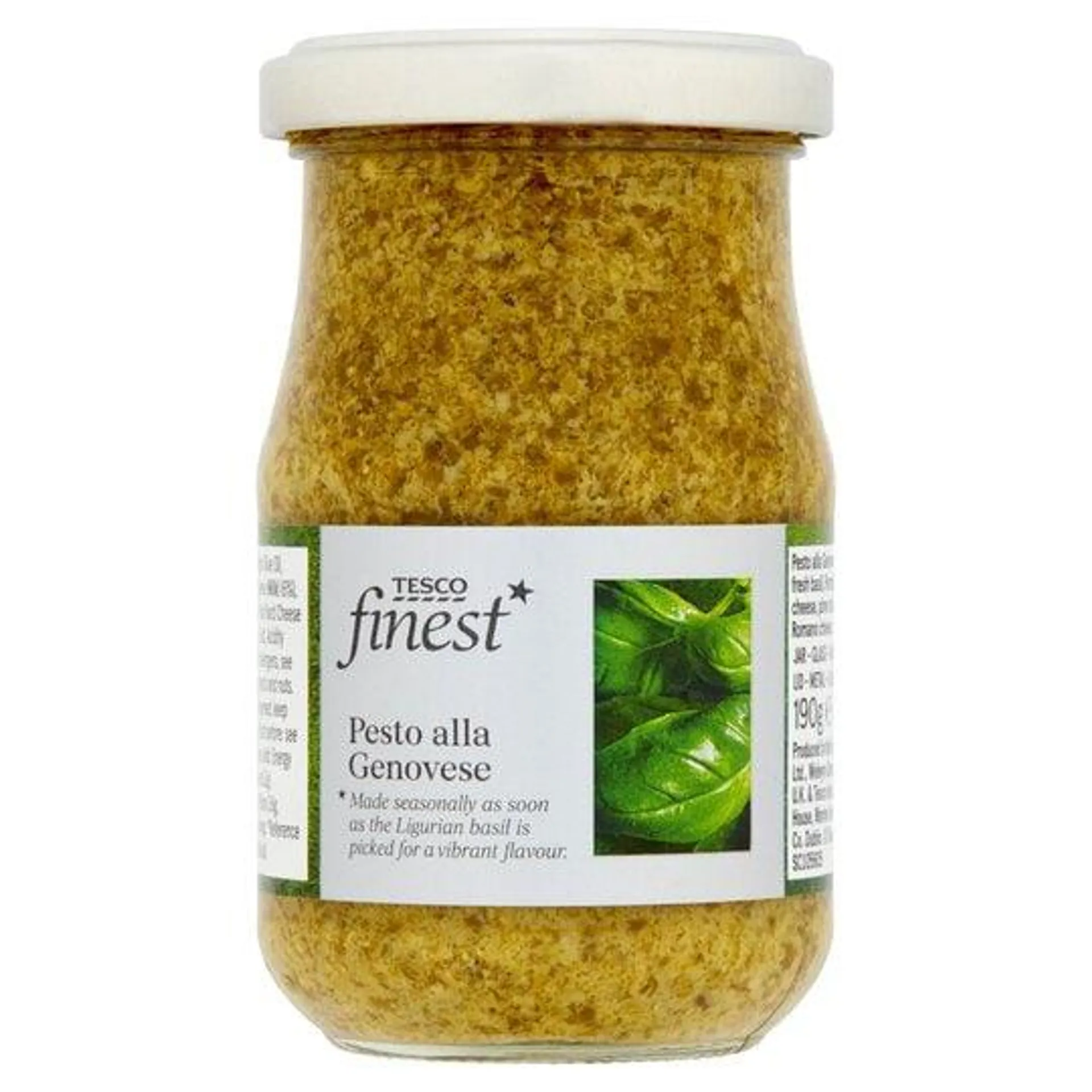 Tesco Finest Basil Pesto 190G