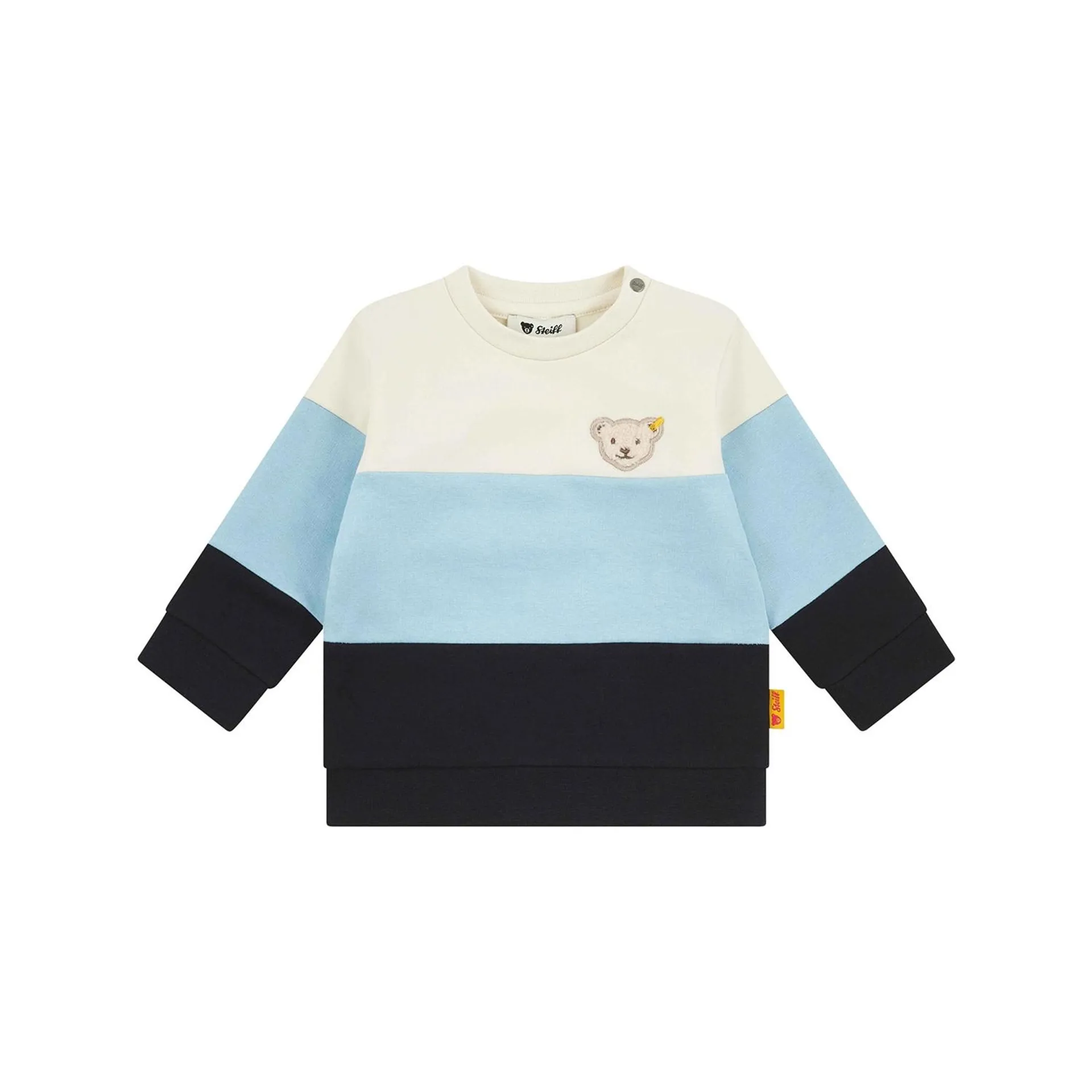 Bear Colourblock Stripe Top