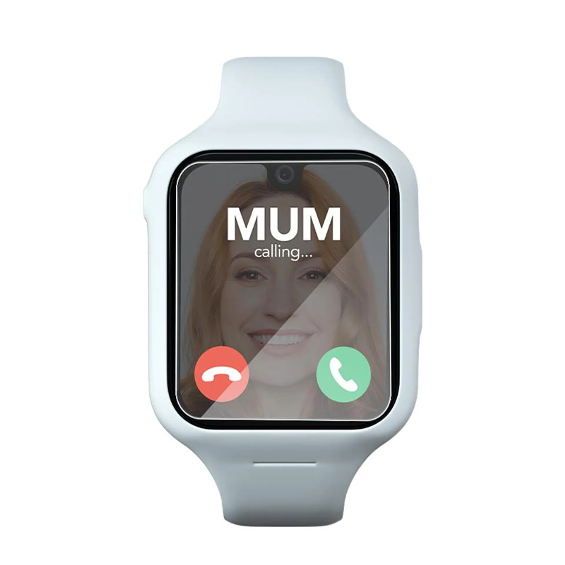 Moochies Odyssey 1.78" 4G Kids Phone Smartwatch - White | MW13WHT