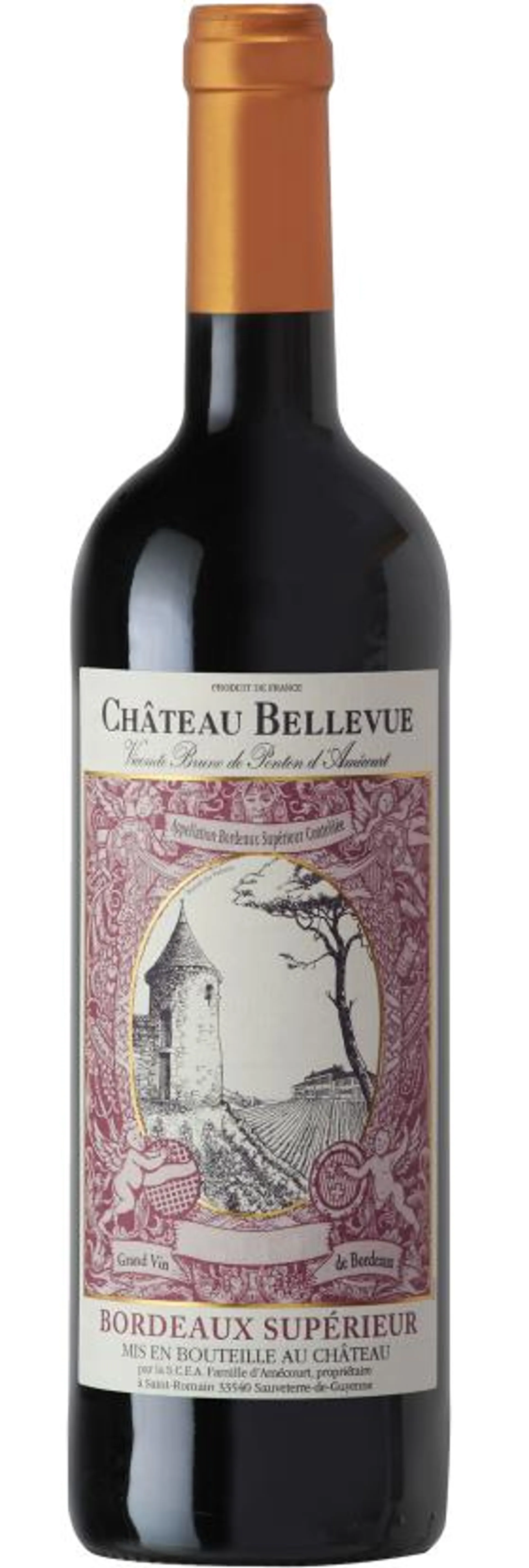 Château Bellevue- Bordeaux Supérieur 2018