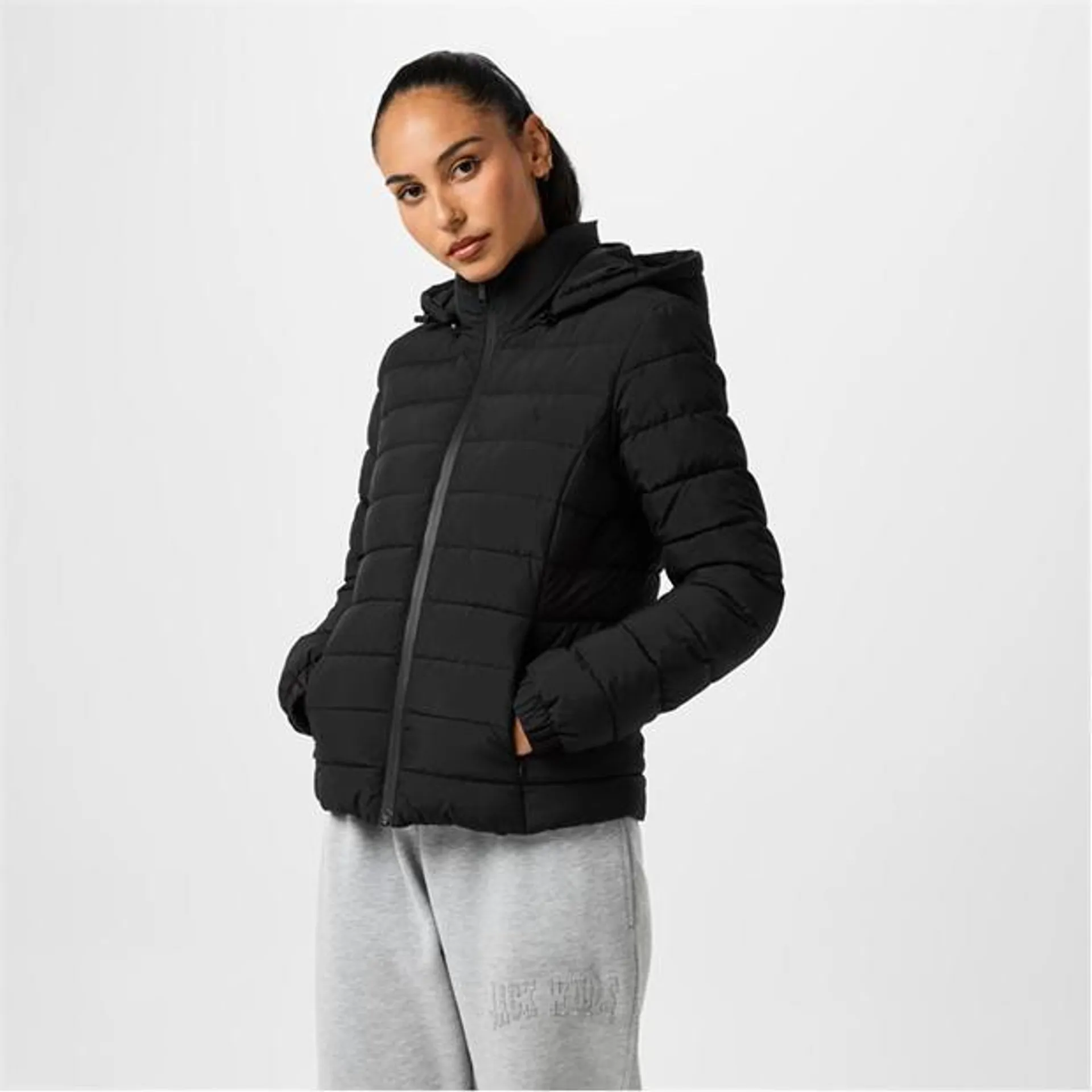 Luna Hooded Puffer Jacket Ladies