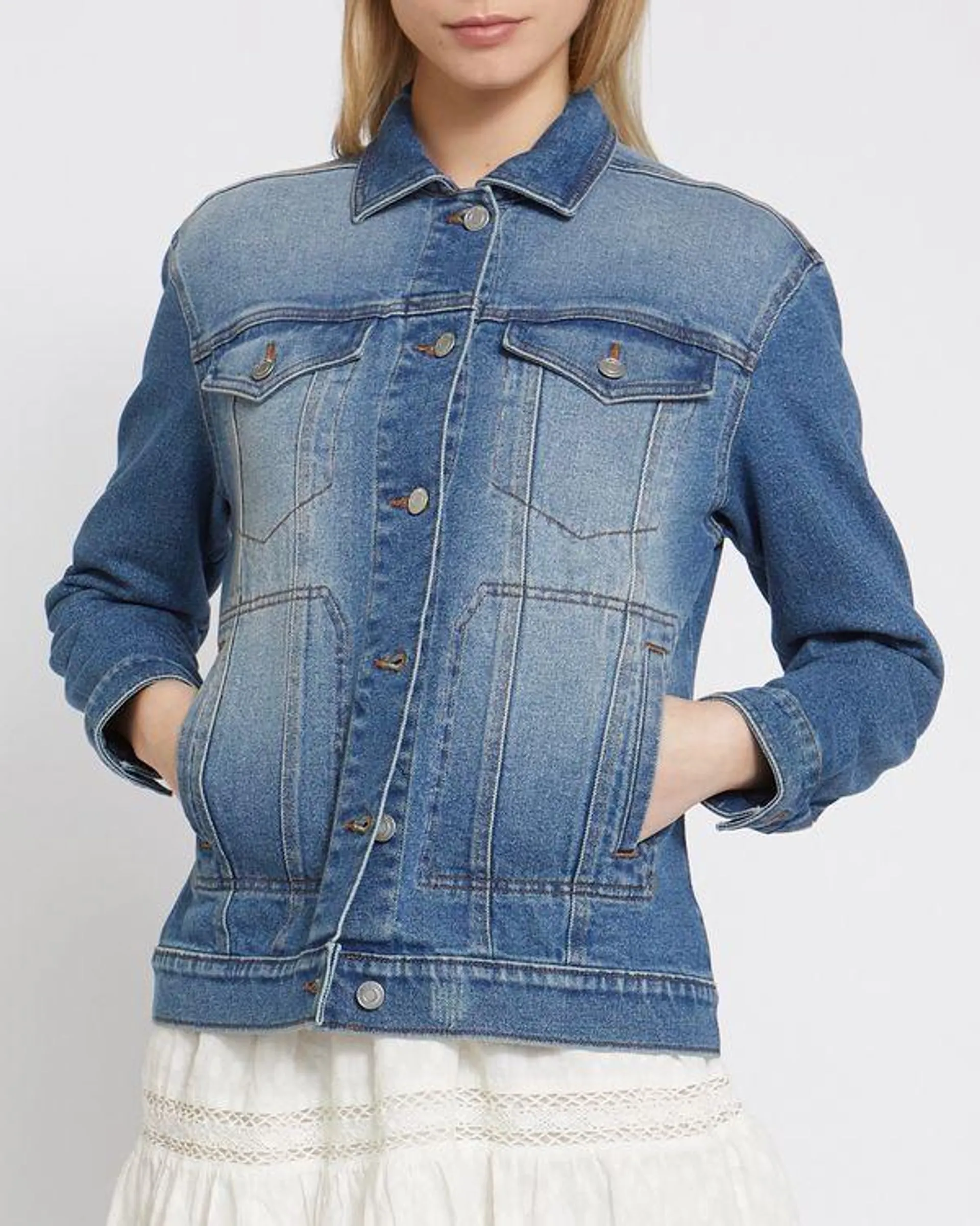 Relaxed Fit Denim Jacket