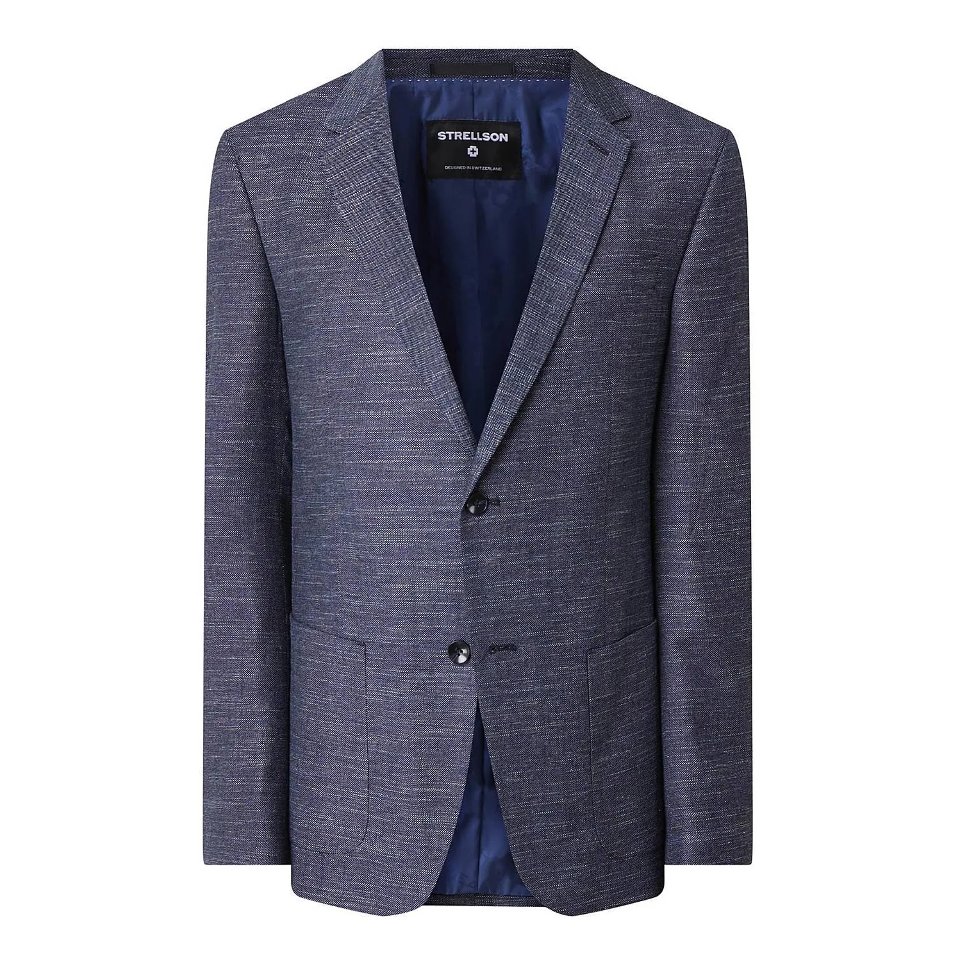 Arndt Birdseye Single-Breasted Blazer