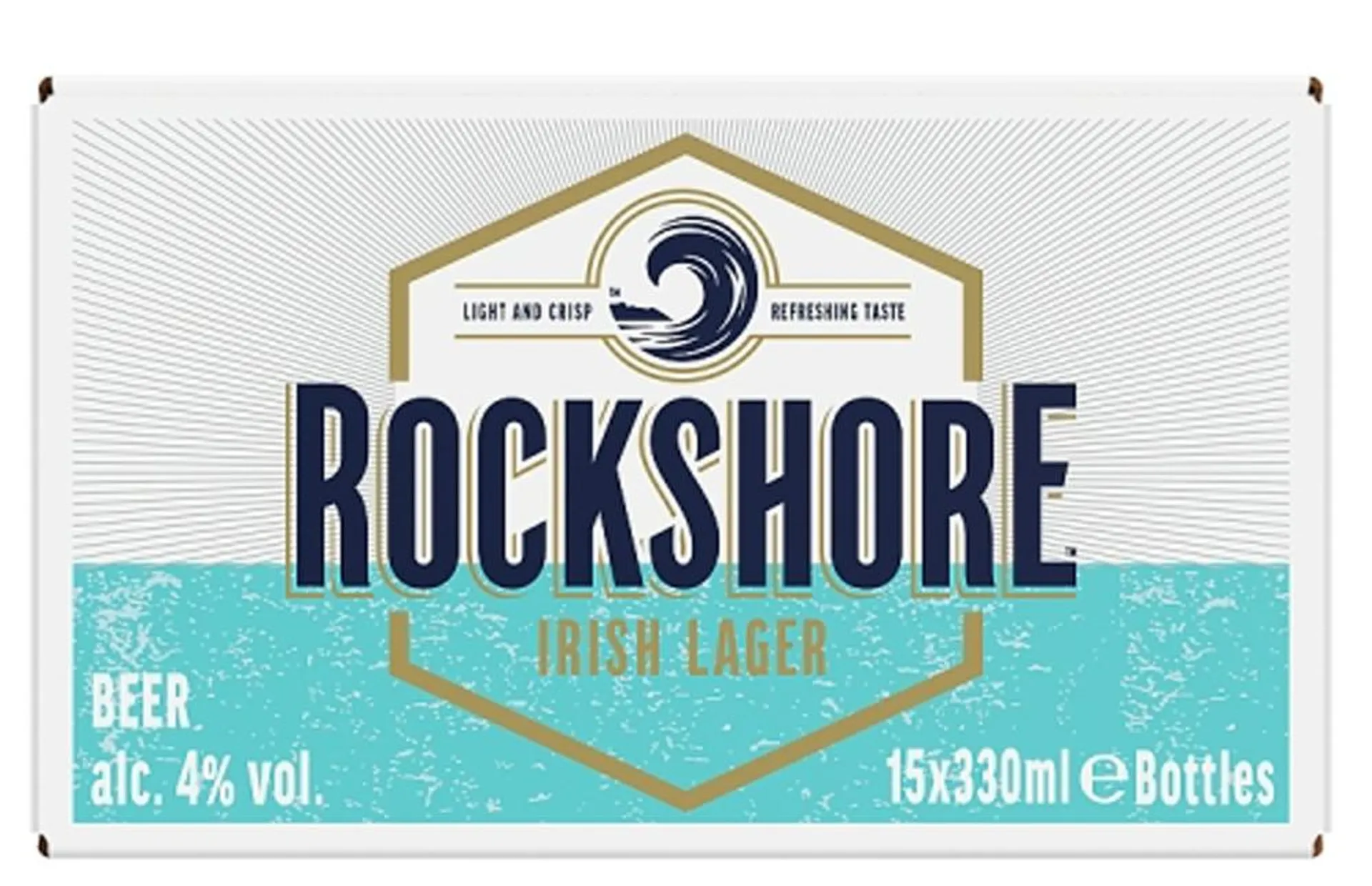 Rockshore Lager Bottles 330ml