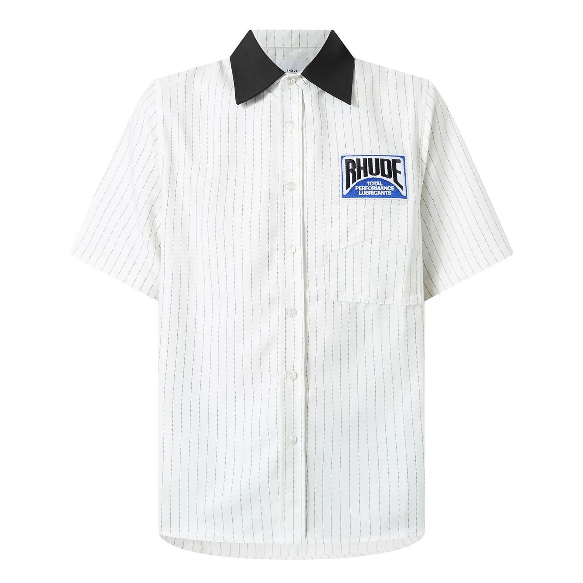Mechanic Striped Casual Shirt