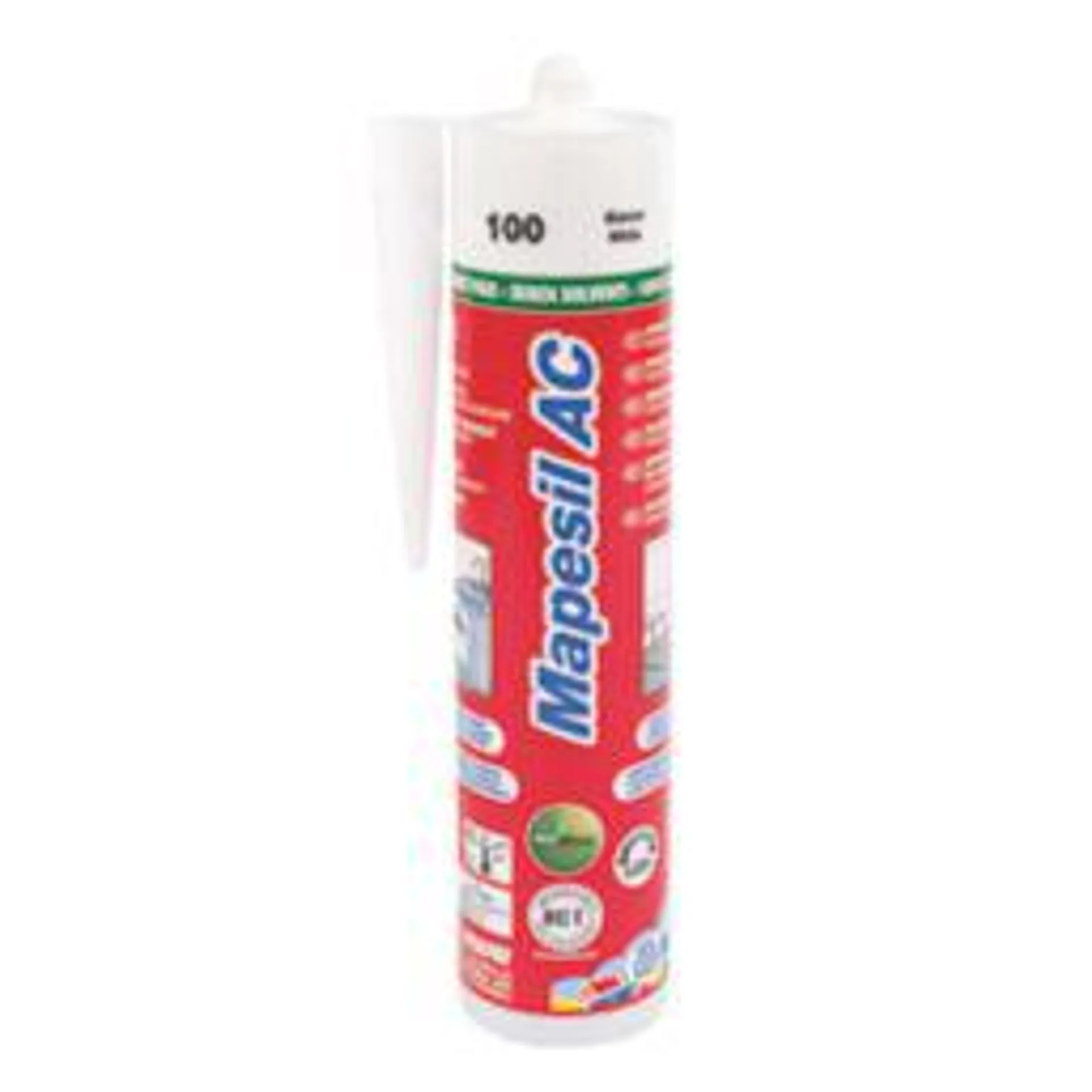 Mapei Mapesil Solvent-Free Silicone Sealant White 310ml