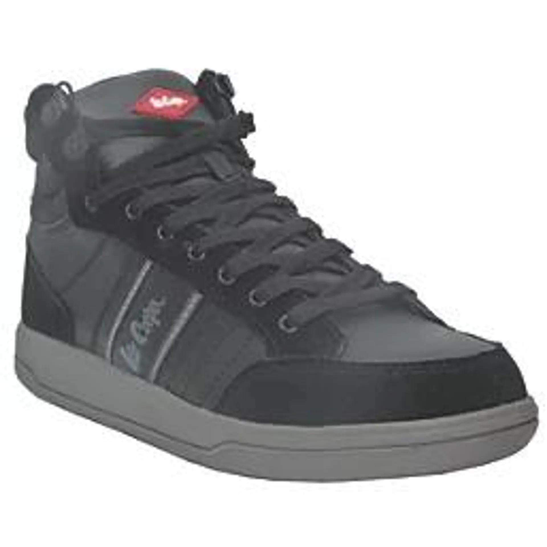 Lee Cooper LCSHOE099 Safety Trainer Boots Black/Grey Size 7