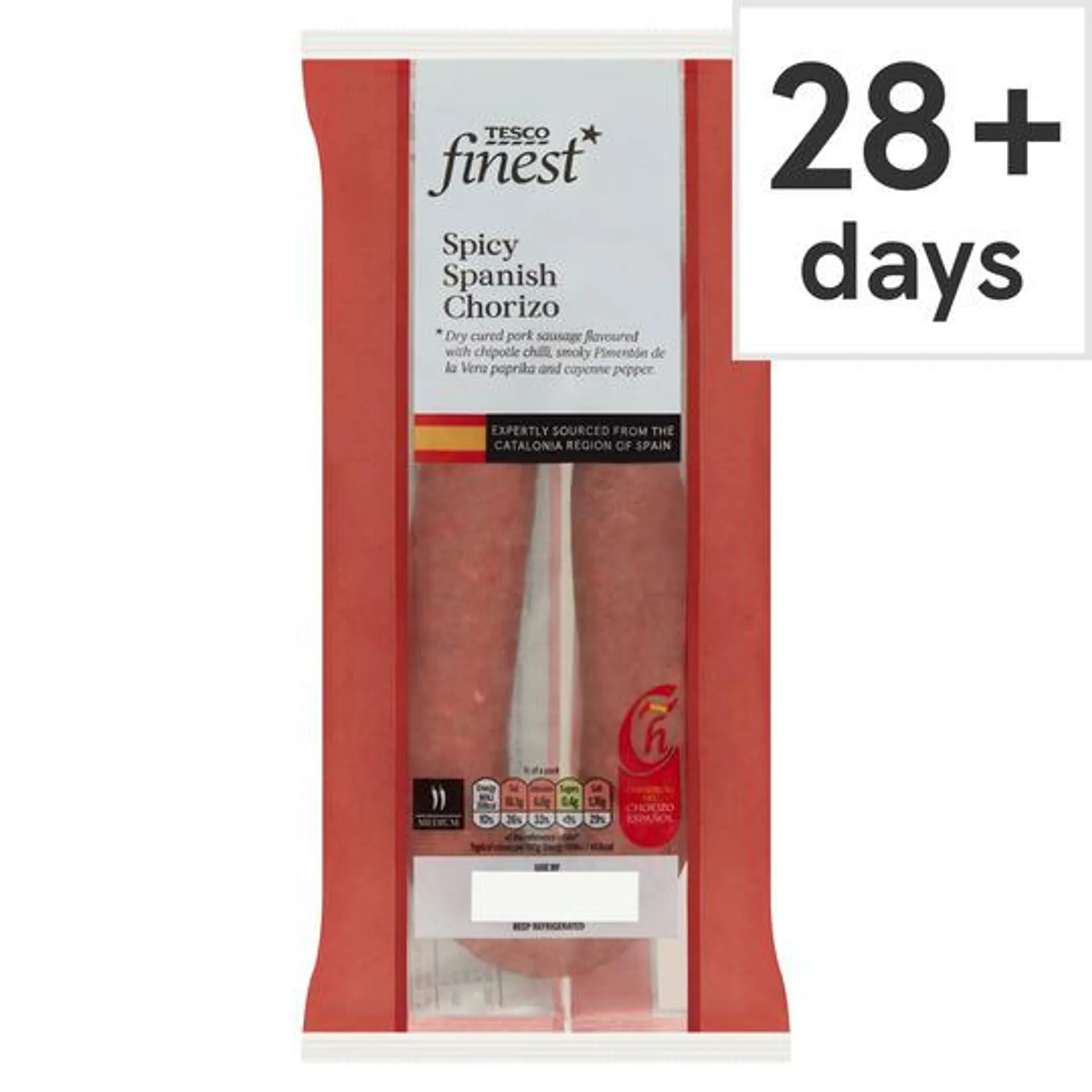 Tesco Finest Spanish Spicy Chorizo 225G
