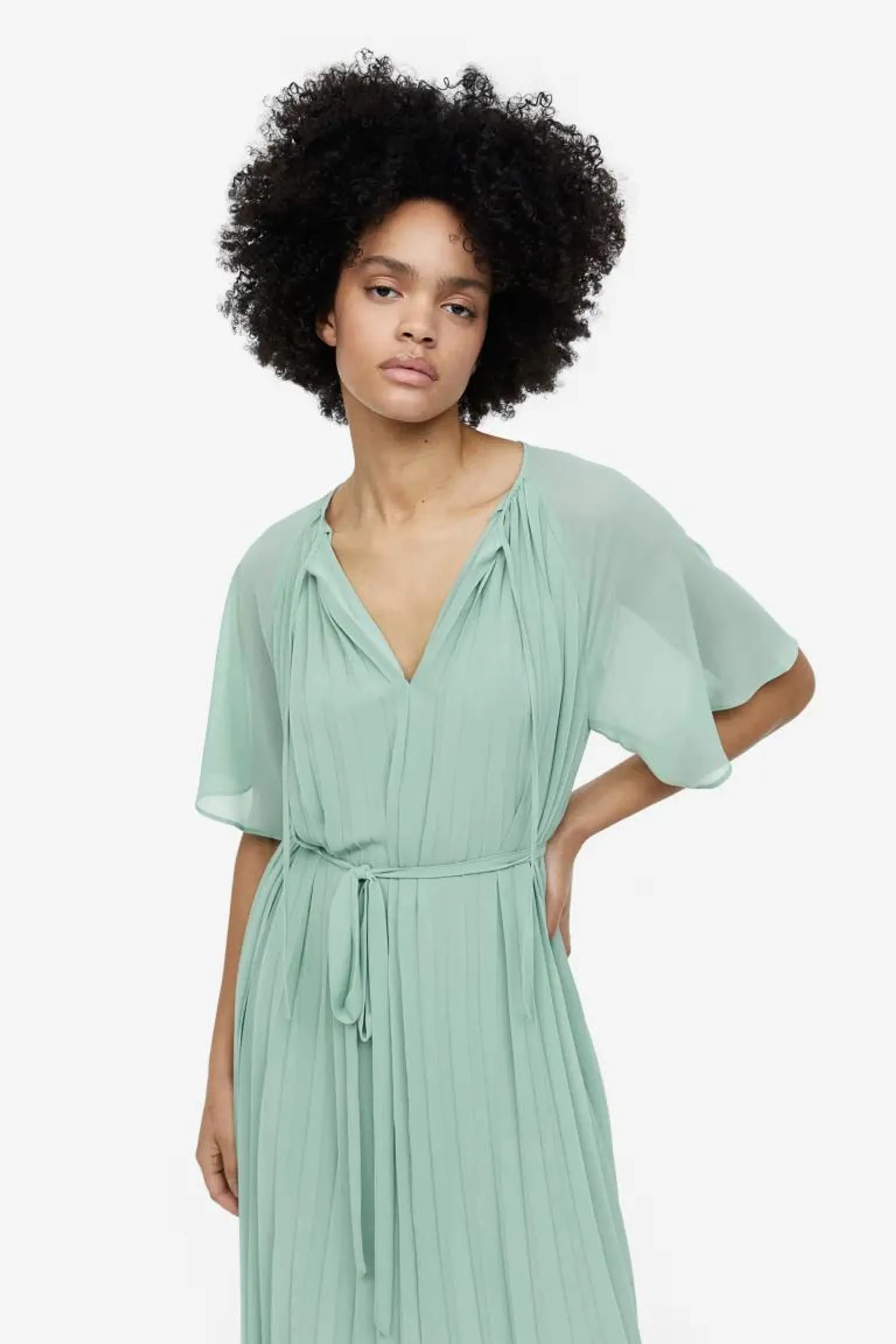 Pleated dress