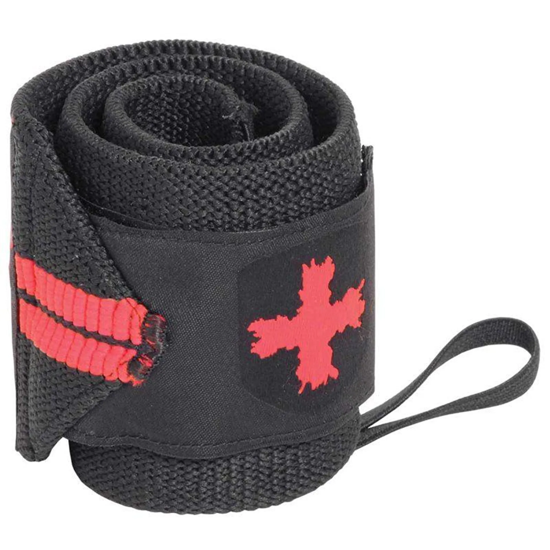 Harbinger Red Line Weight Lifting Wrist Wrap - Black/Red